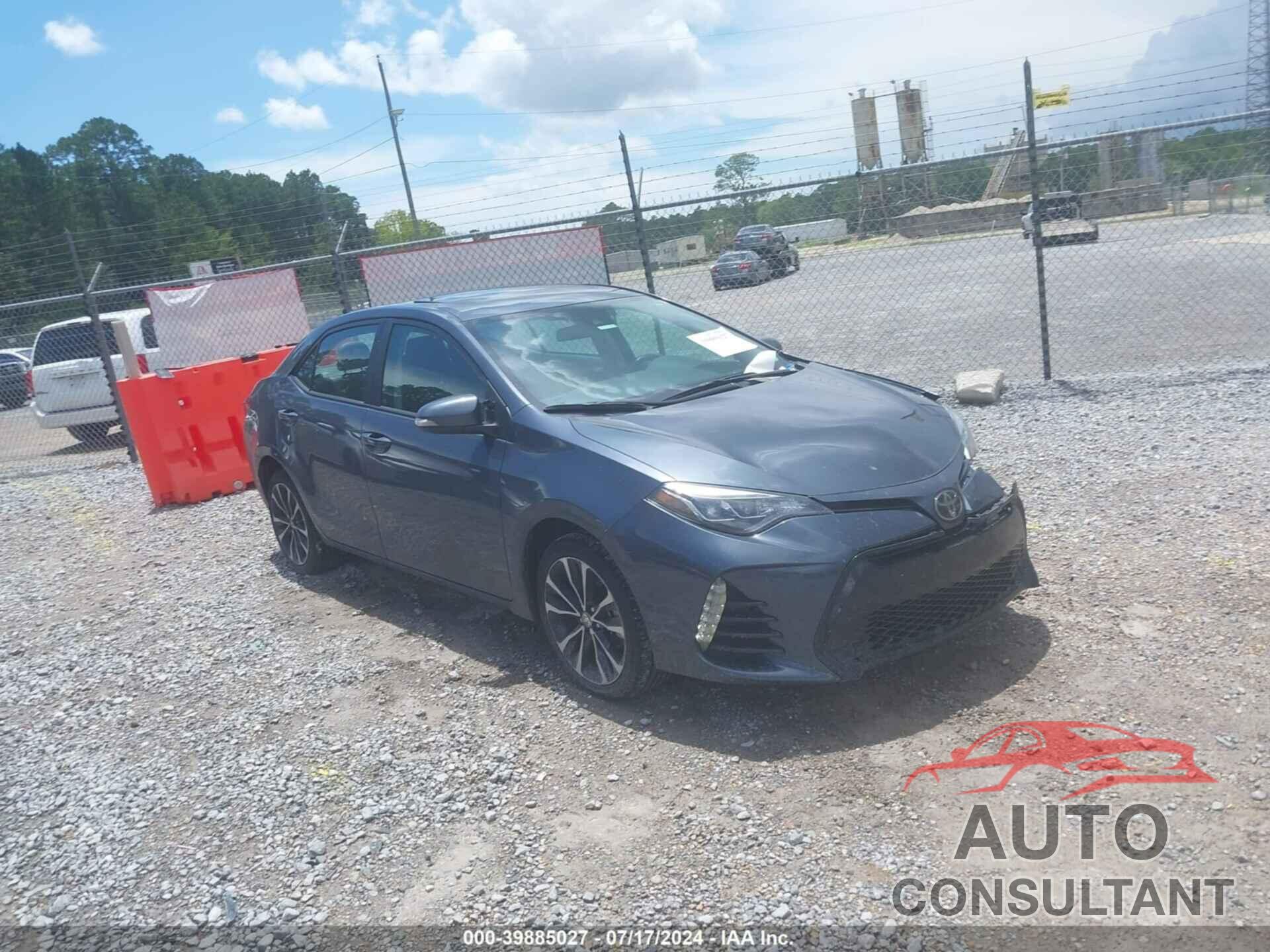 TOYOTA COROLLA 2019 - 5YFBURHE1KP937935