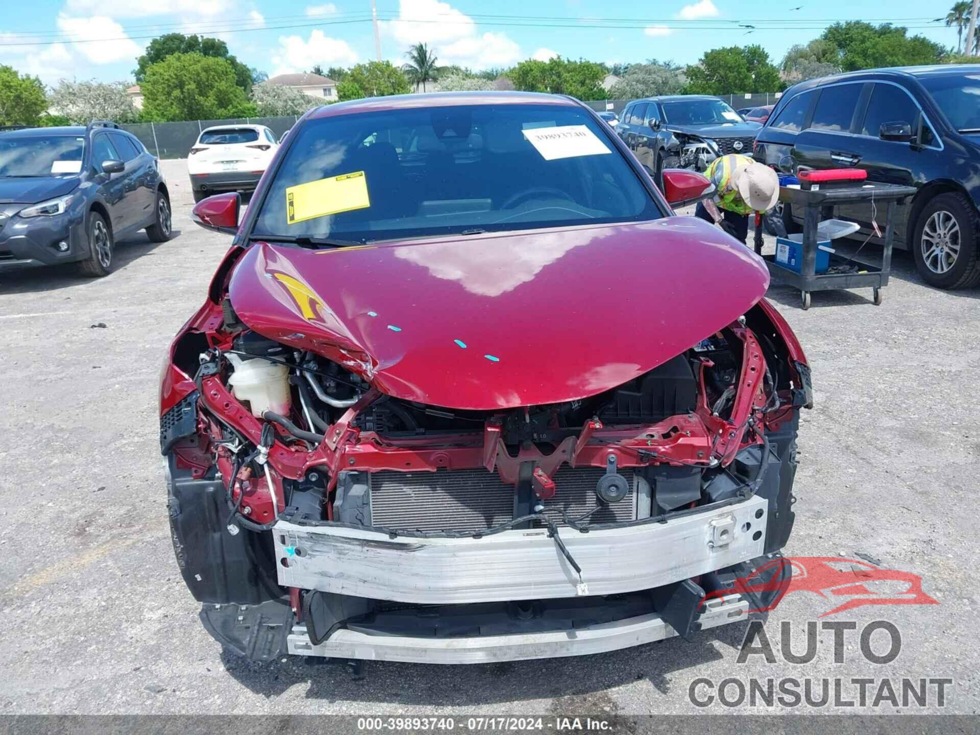 TOYOTA C-HR 2018 - JTNKHMBX5J1000778
