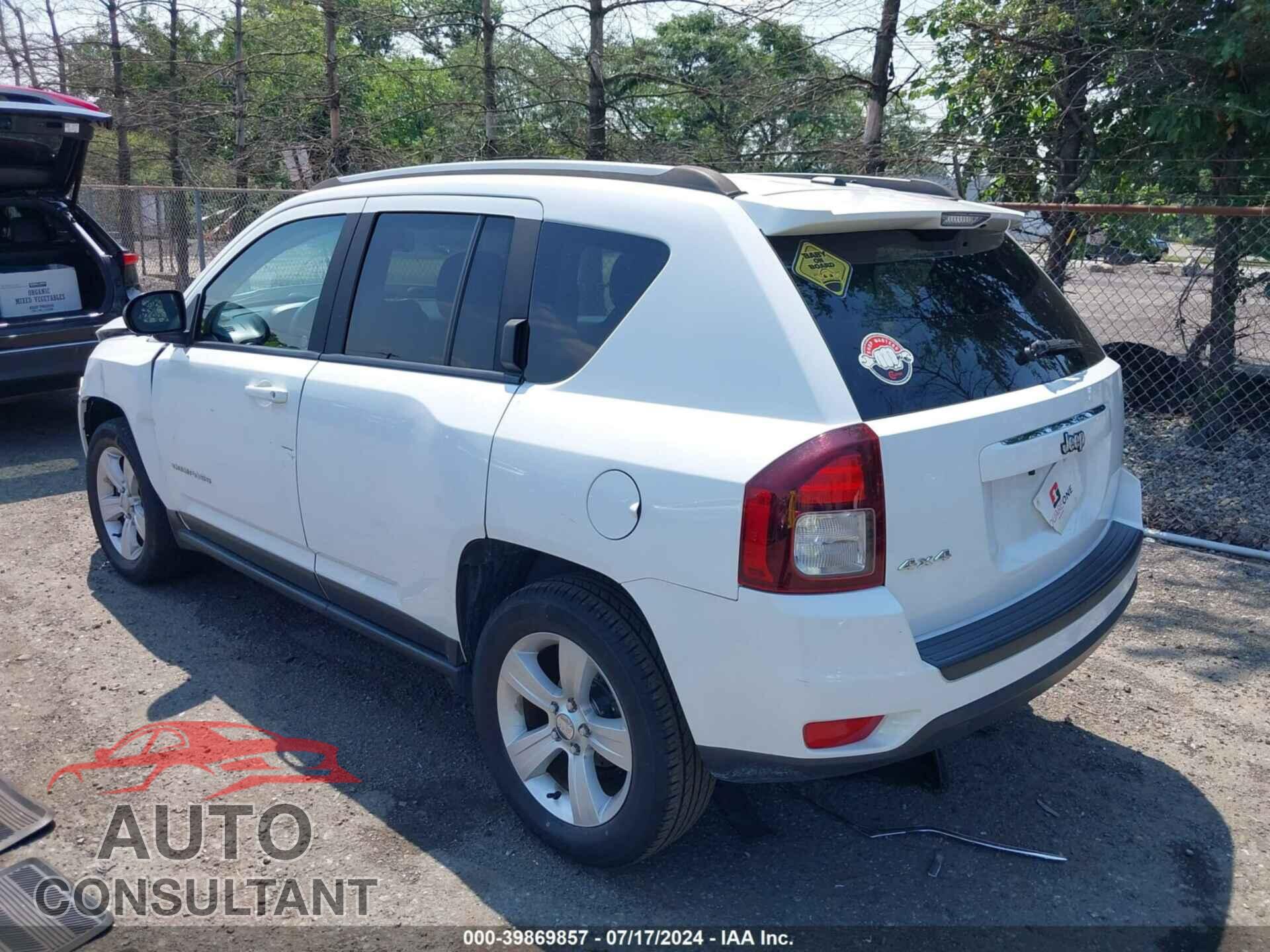 JEEP COMPASS 2016 - 1C4NJDBBXGD626960