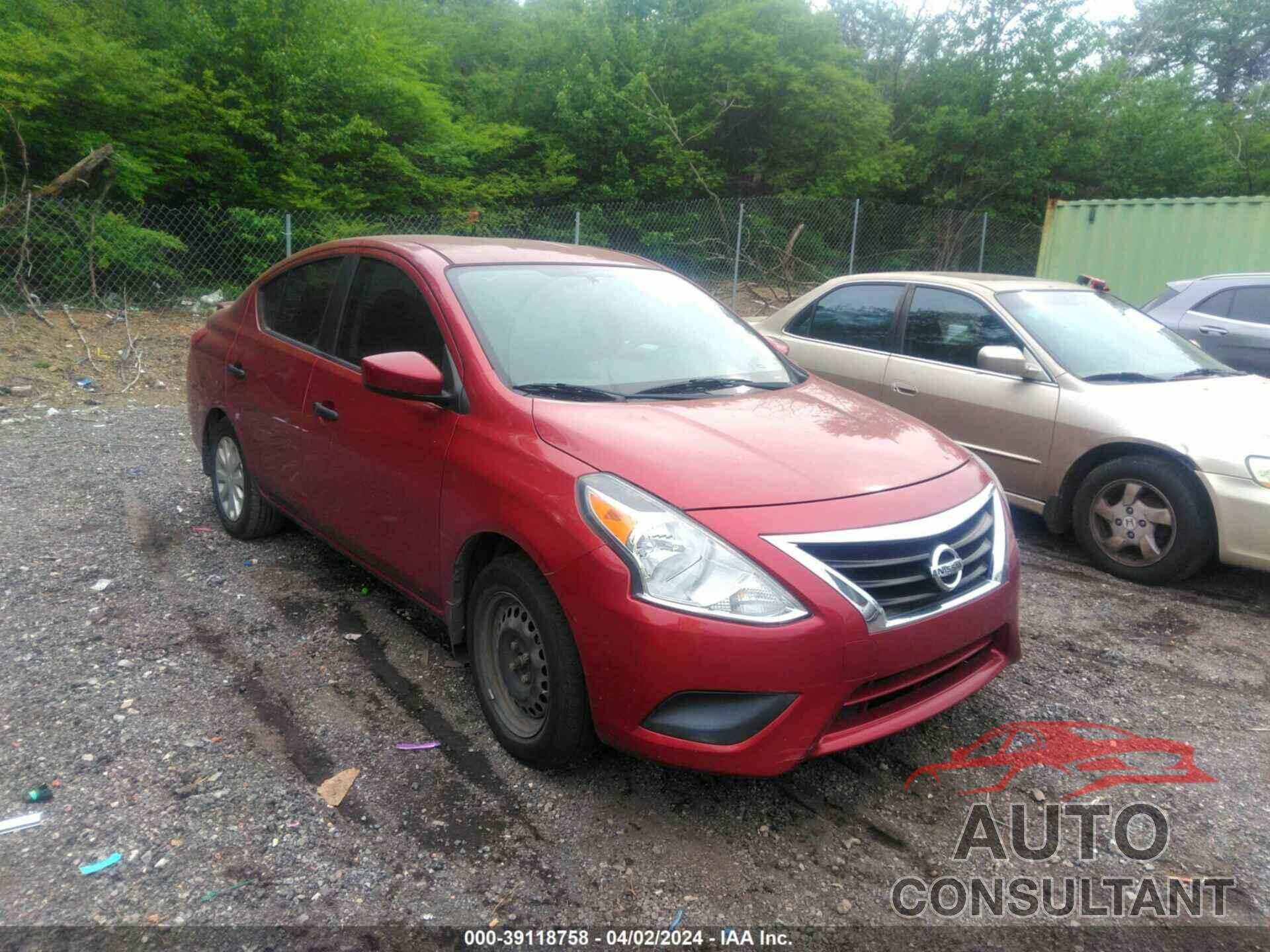 NISSAN VERSA 2016 - 3N1CN7AP4GL848093