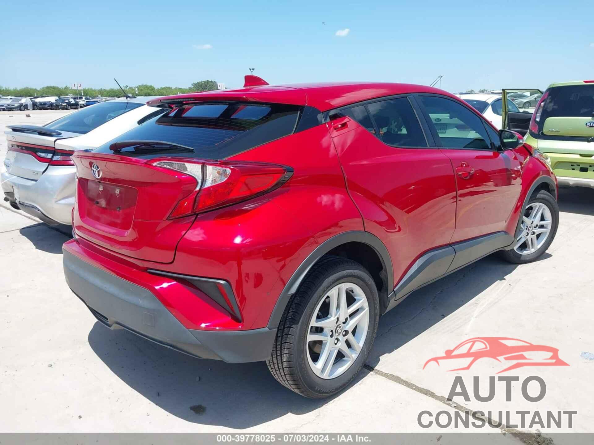 TOYOTA C-HR 2020 - JTNKHMBX5L1070705