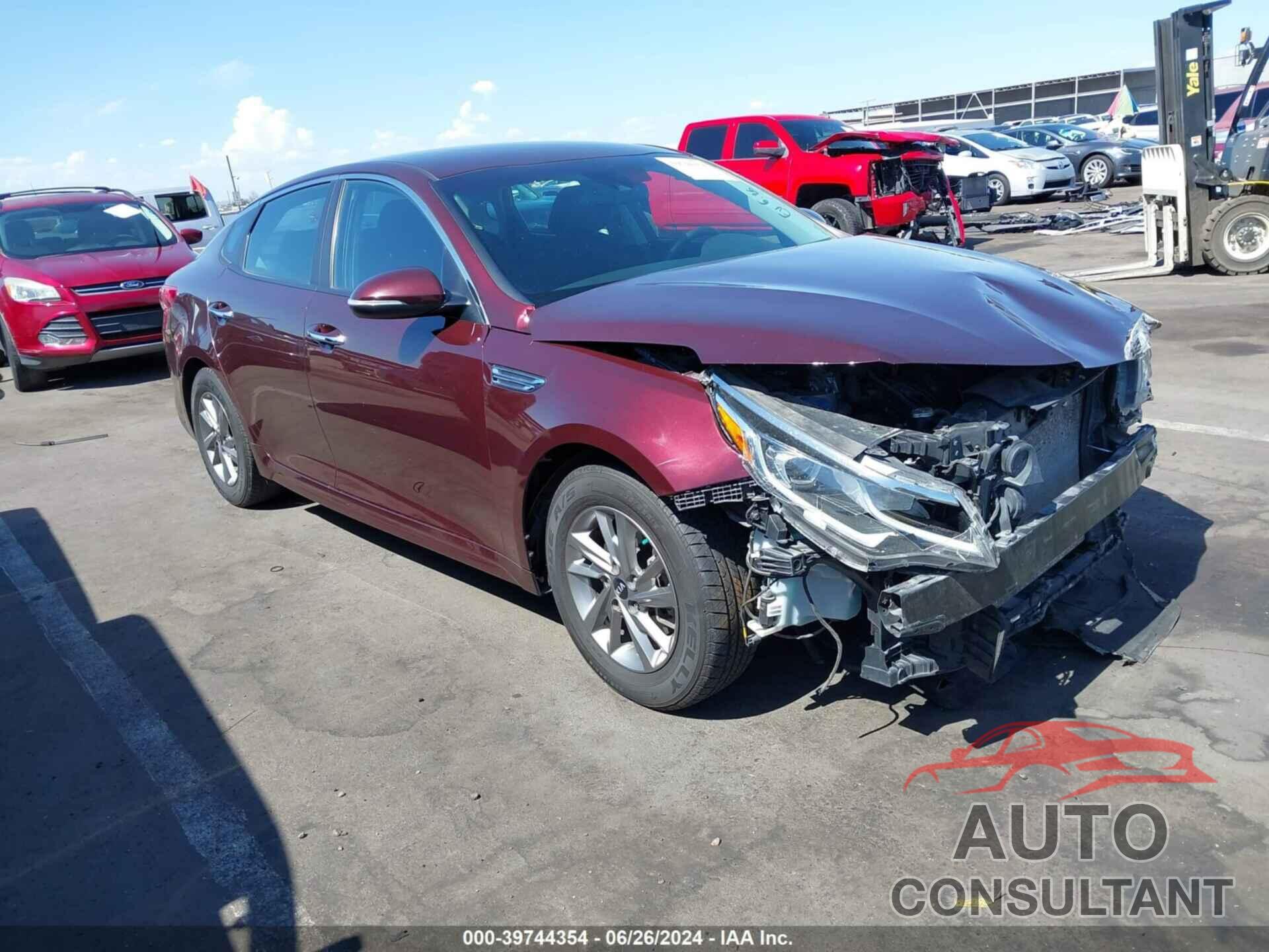 KIA OPTIMA 2019 - 5XXGT4L3XKG374734