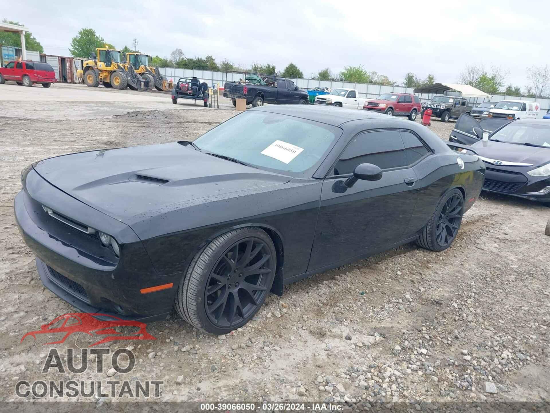 DODGE CHALLENGER 2016 - 2C3CDZAG1GH344643