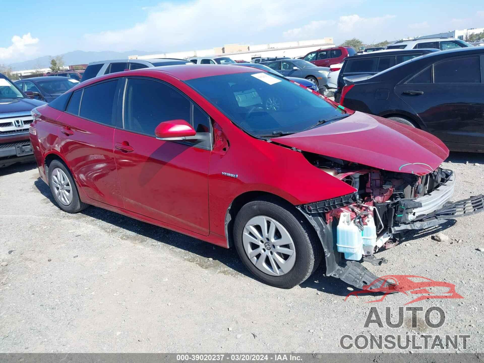 TOYOTA PRIUS 2016 - JTDKBRFU0G3529281