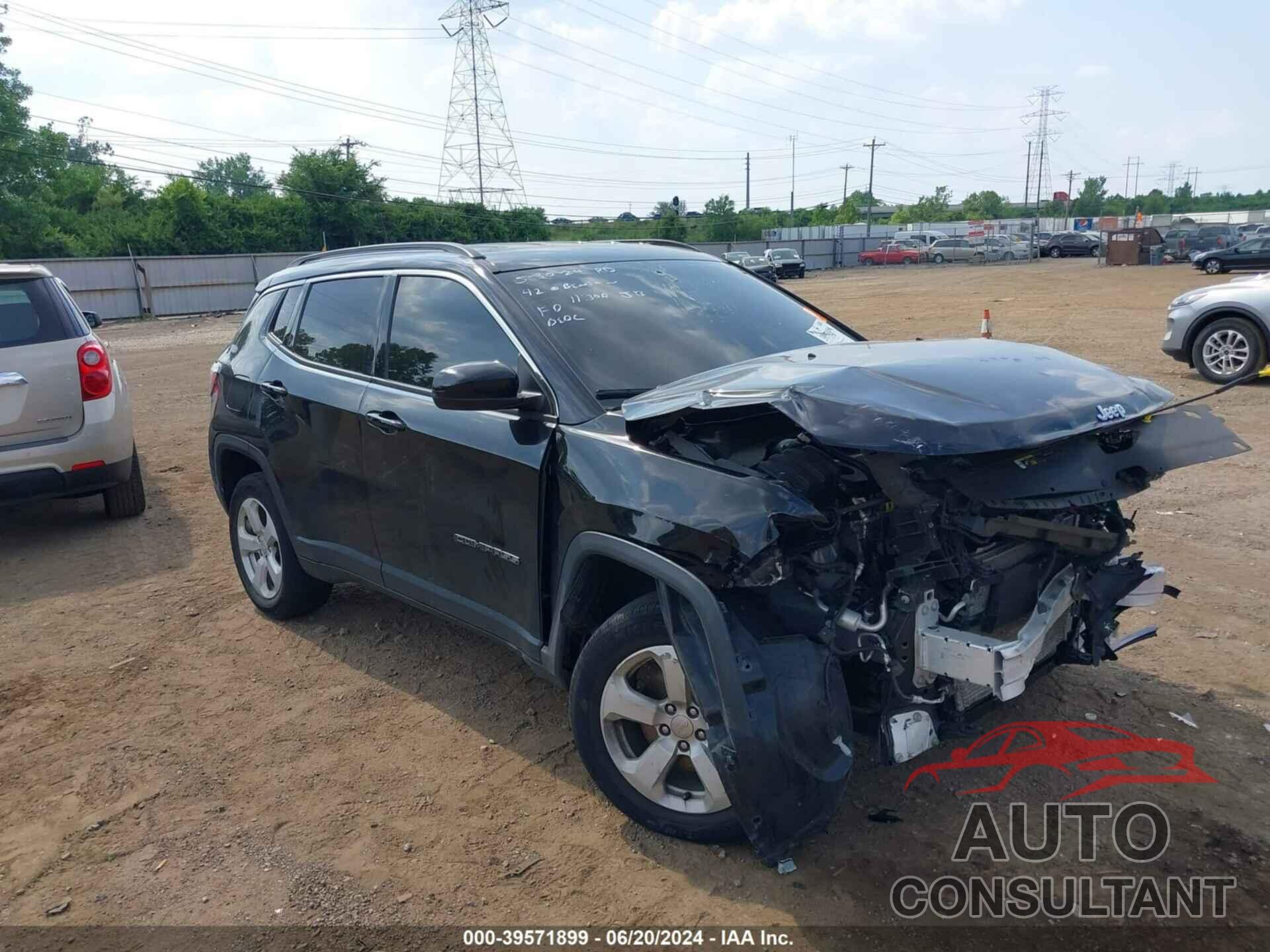 JEEP COMPASS 2019 - 3C4NJDBB4KT704555