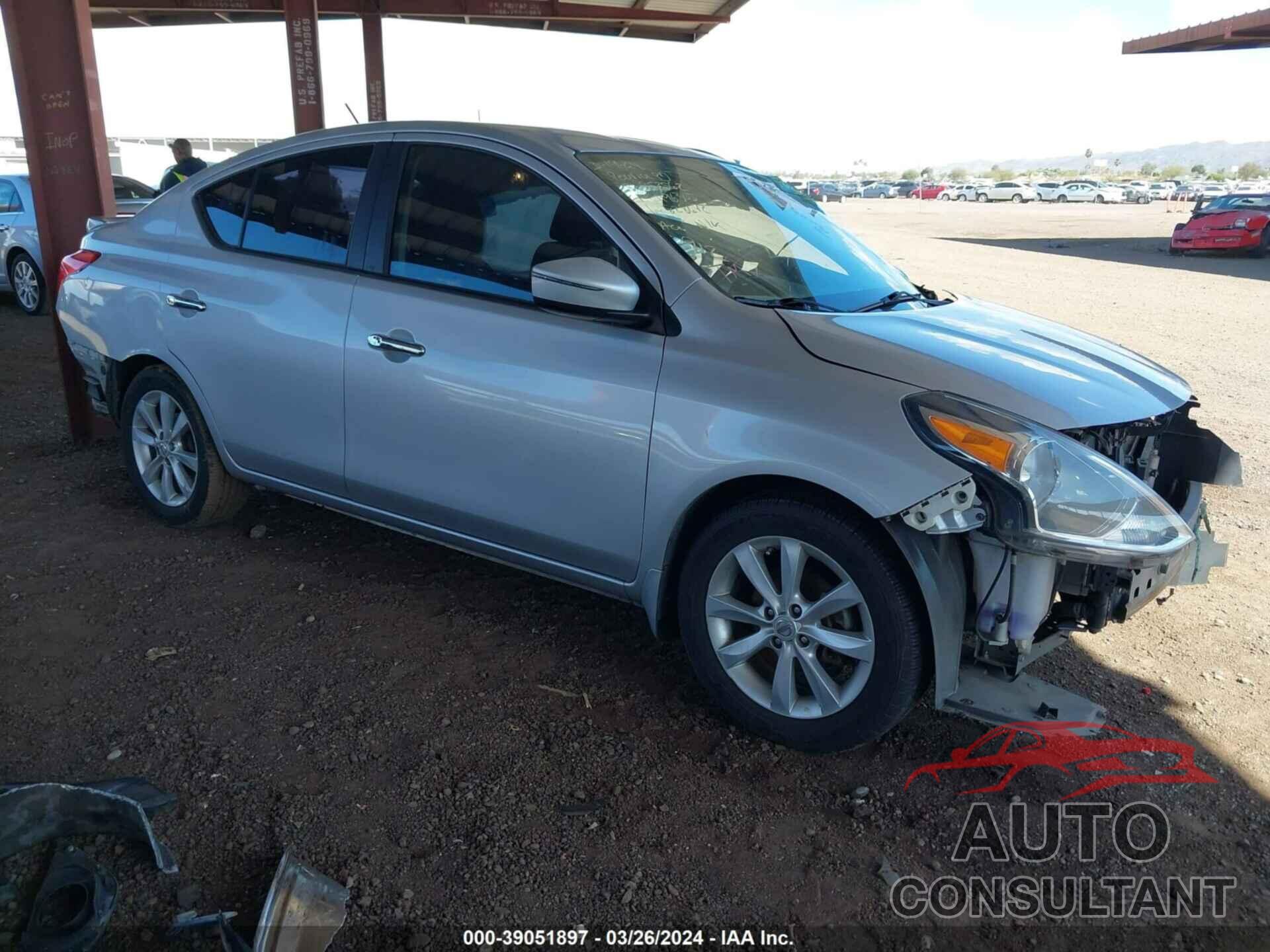 NISSAN VERSA 2016 - 3N1CN7AP8GL828672