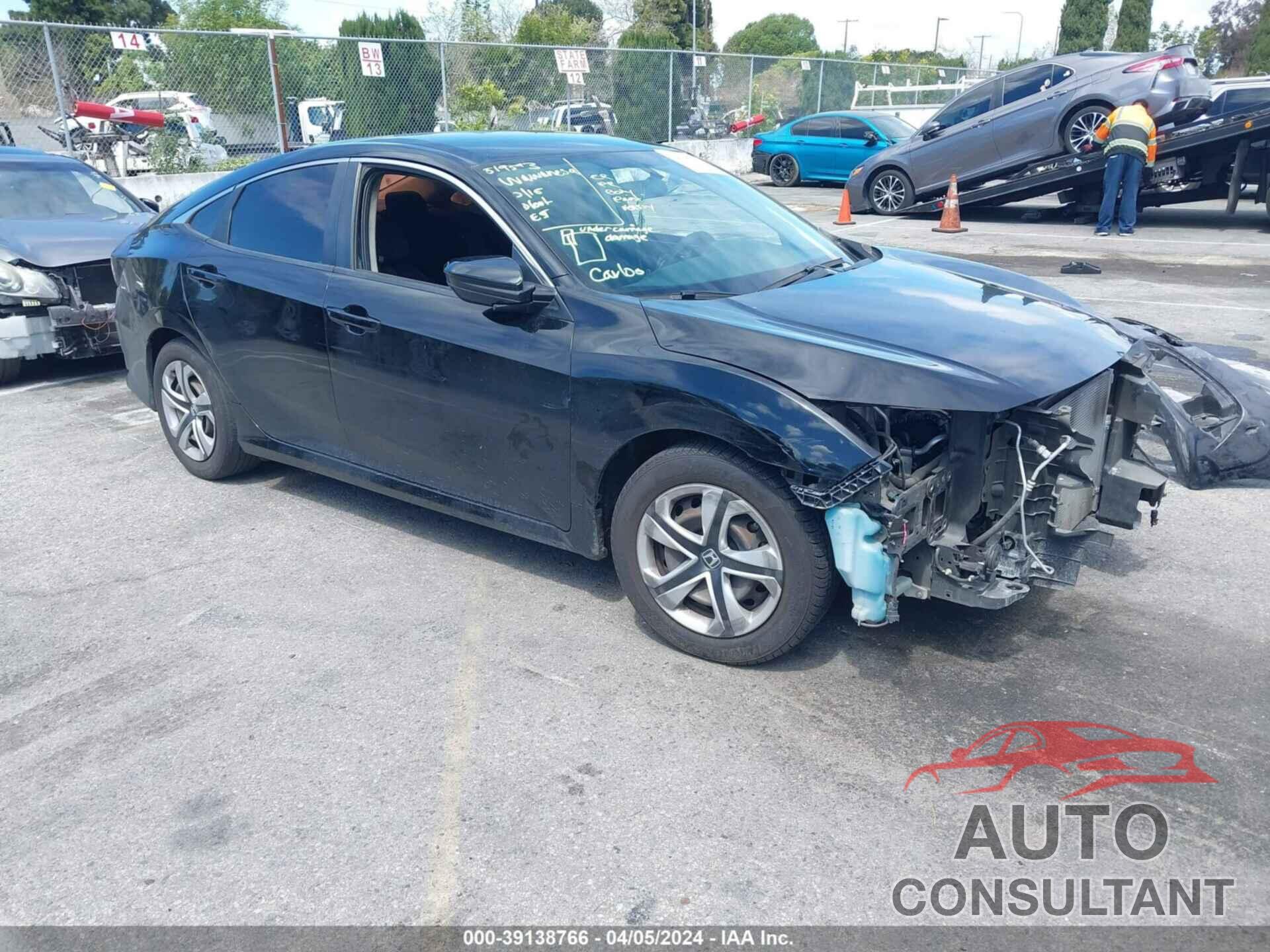 HONDA CIVIC 2016 - 2HGFC2F52GH569097