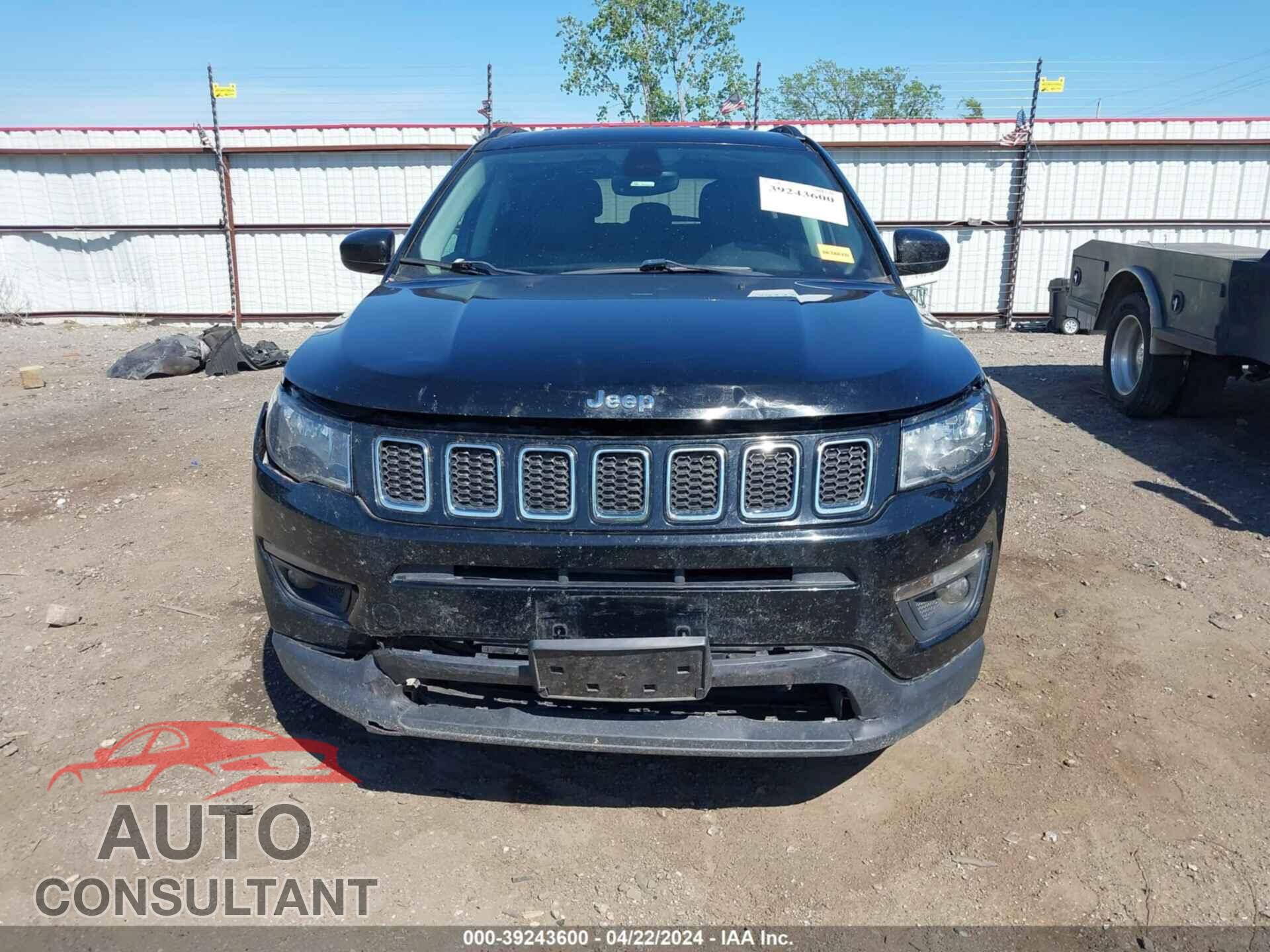 JEEP NEW COMPASS 2017 - 3C4NJDBB8HT596997