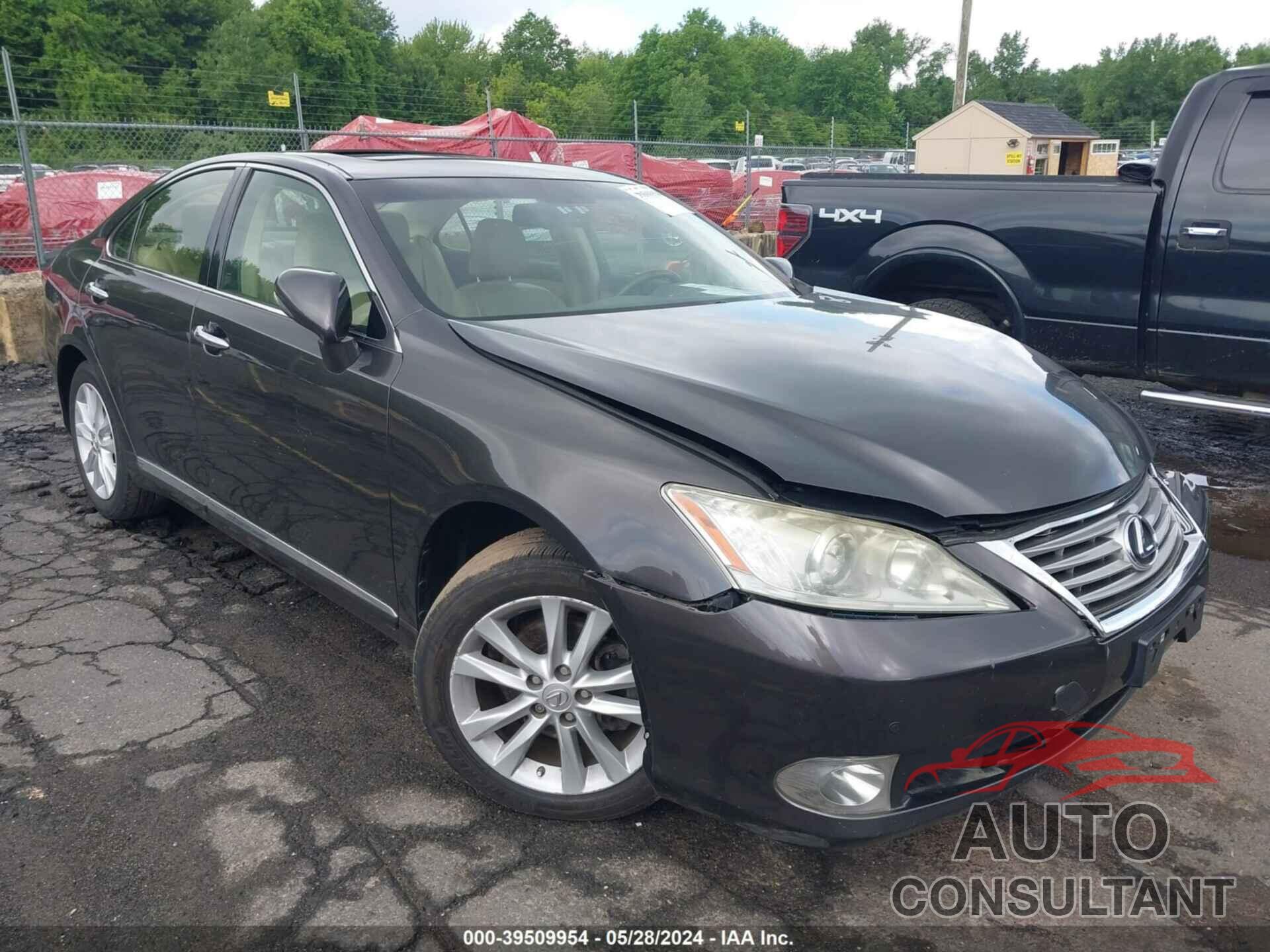 LEXUS ES 350 2012 - JTHBK1EG6C2477926