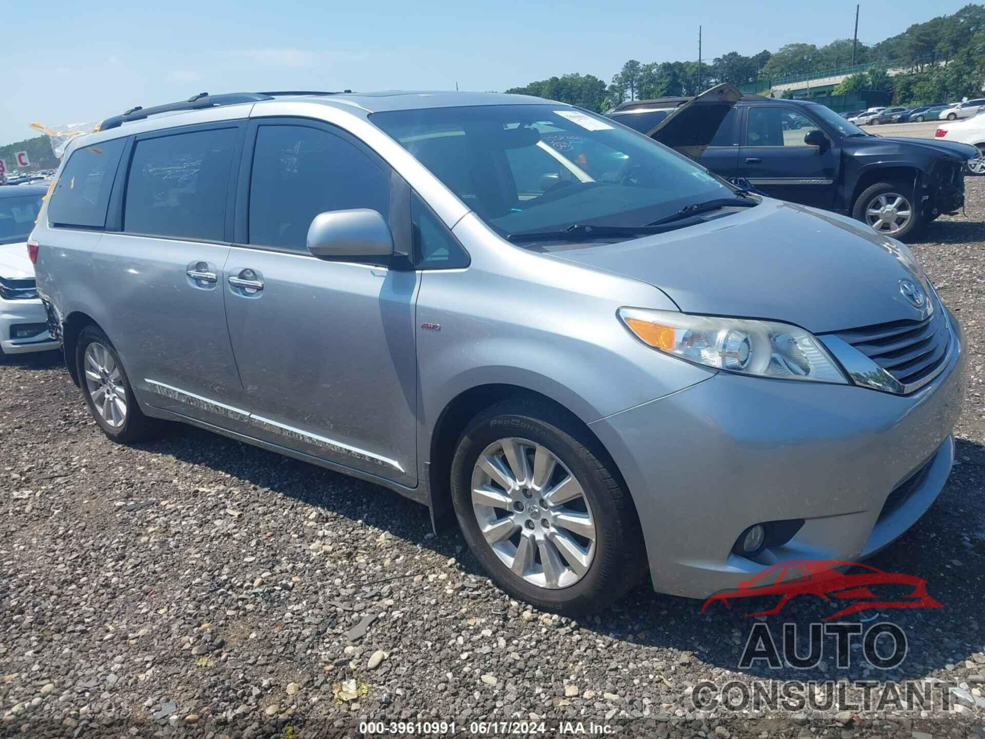 TOYOTA SIENNA 2016 - 5TDDK3DC0GS136606