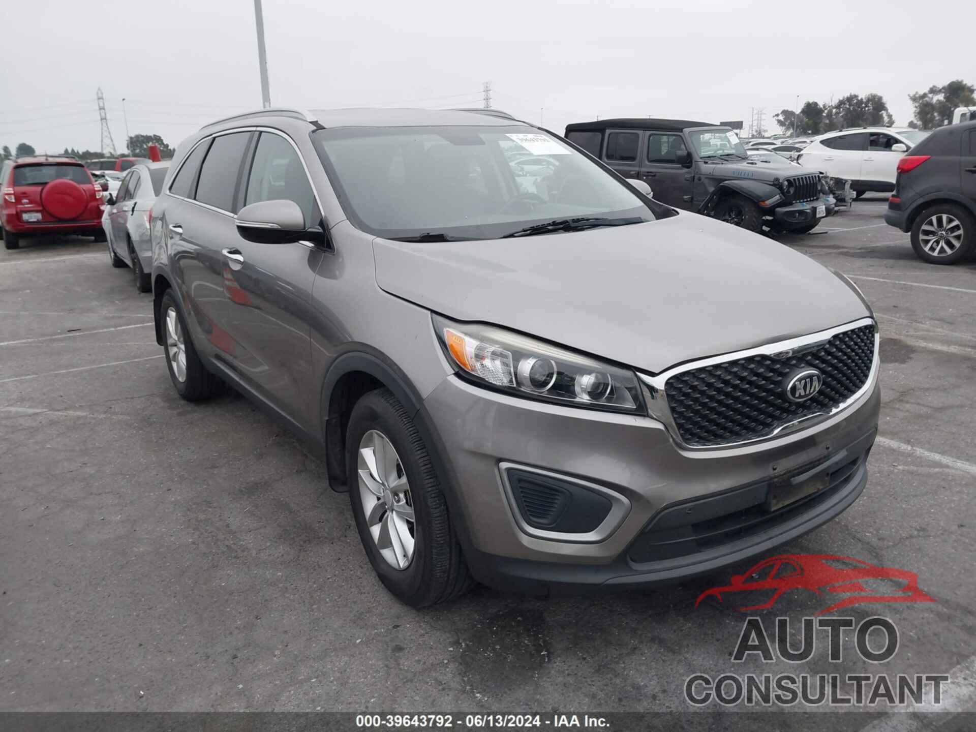 KIA SORENTO 2016 - 5XYPG4A37GG140383
