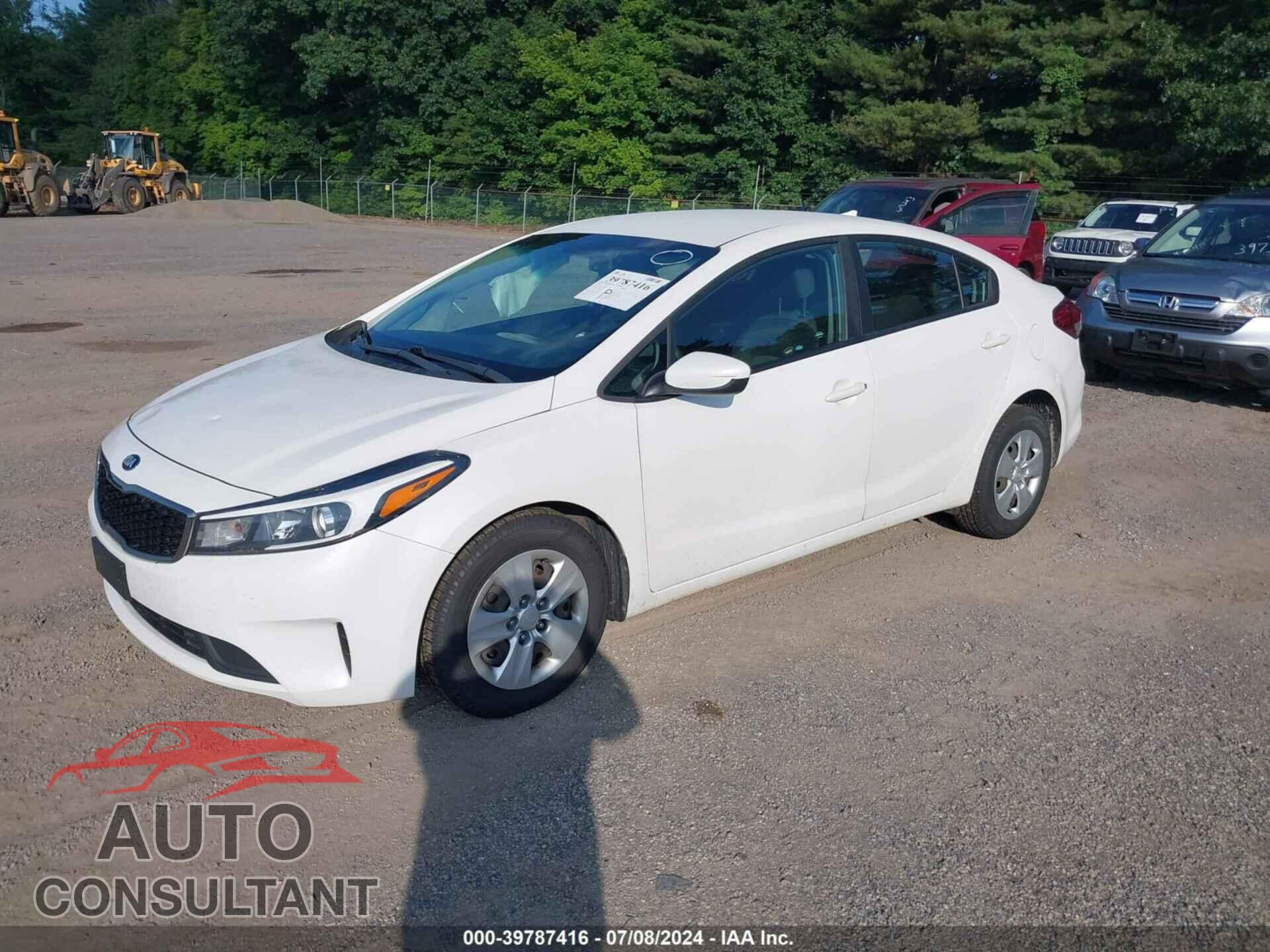 KIA FORTE 2018 - 3KPFL4A79JE197330