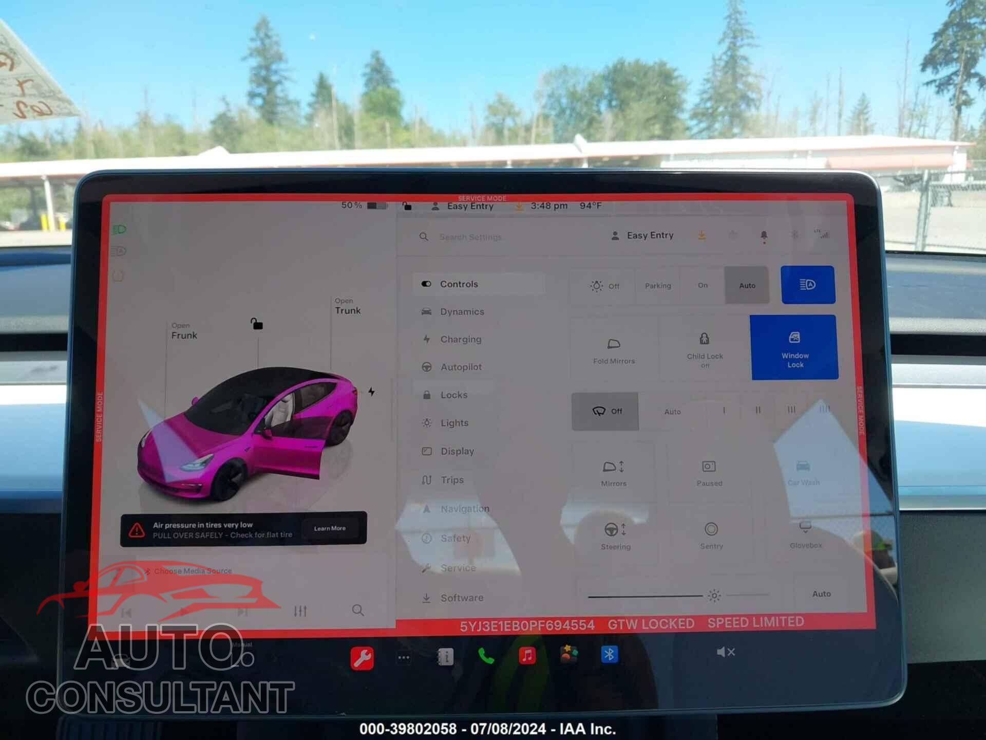 TESLA MODEL 3 2023 - 5YJ3E1EB0PF694554