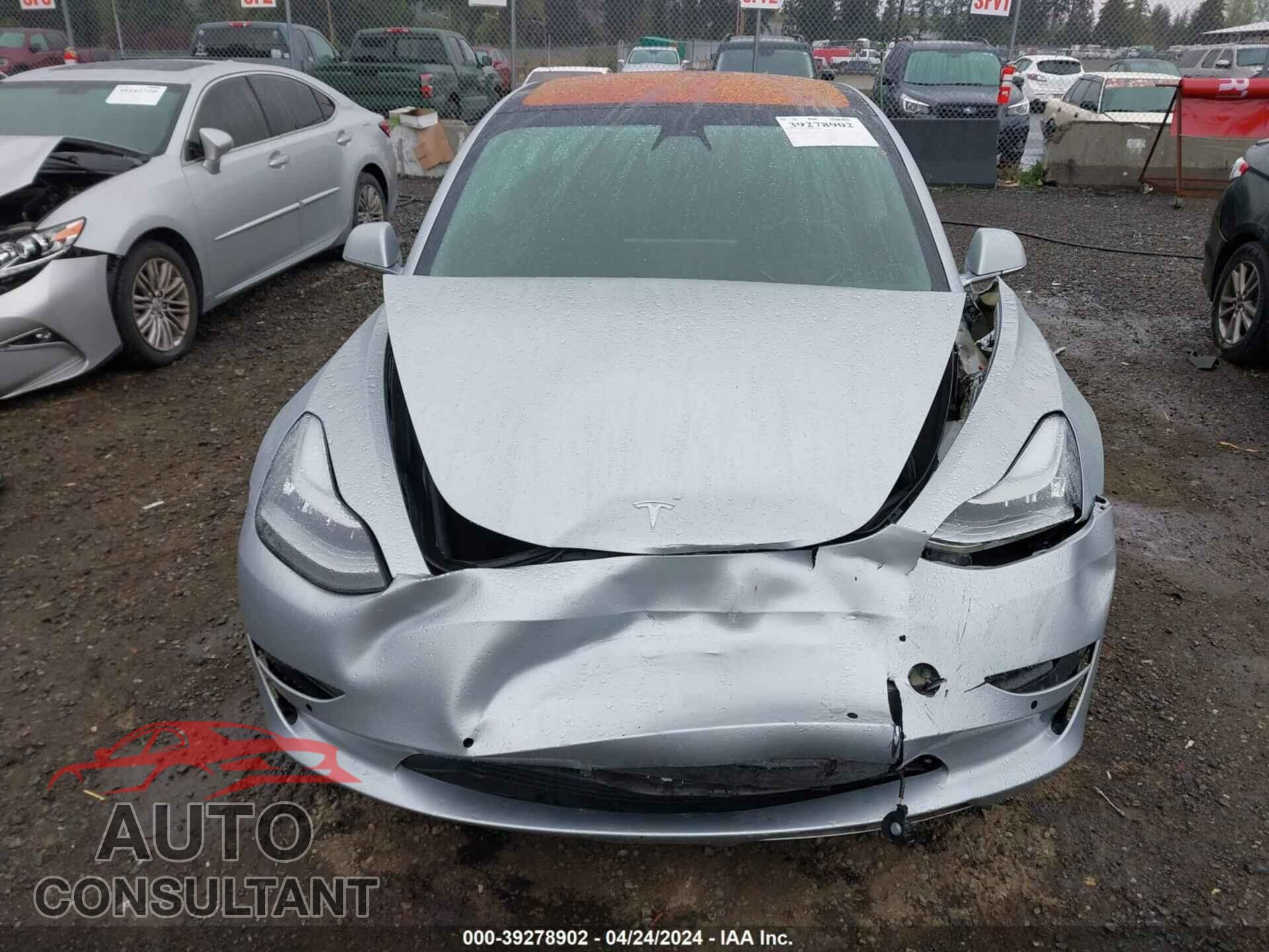 TESLA MODEL 3 2018 - 5YJ3E1EBXJF083342