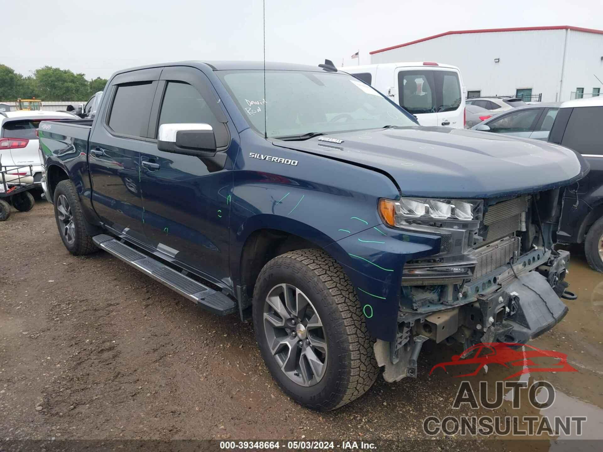 CHEVROLET SILVERADO 1500 2021 - 3GCUYDET9MG297176