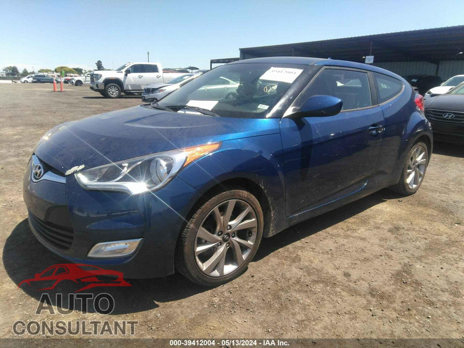 HYUNDAI VELOSTER 2017 - KMHTC6AD0HU309699