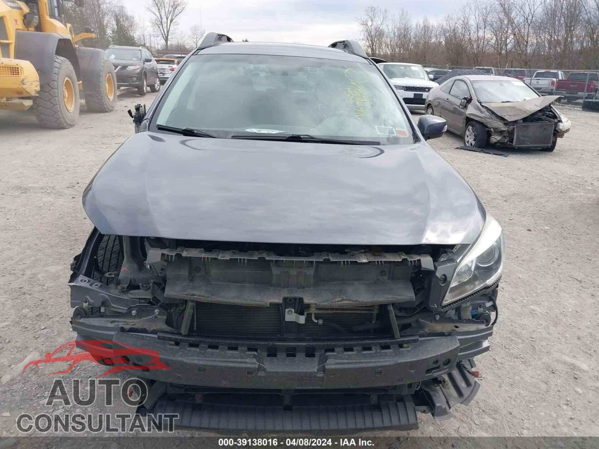 SUBARU OUTBACK 2016 - 4S4BSANC9G3245945