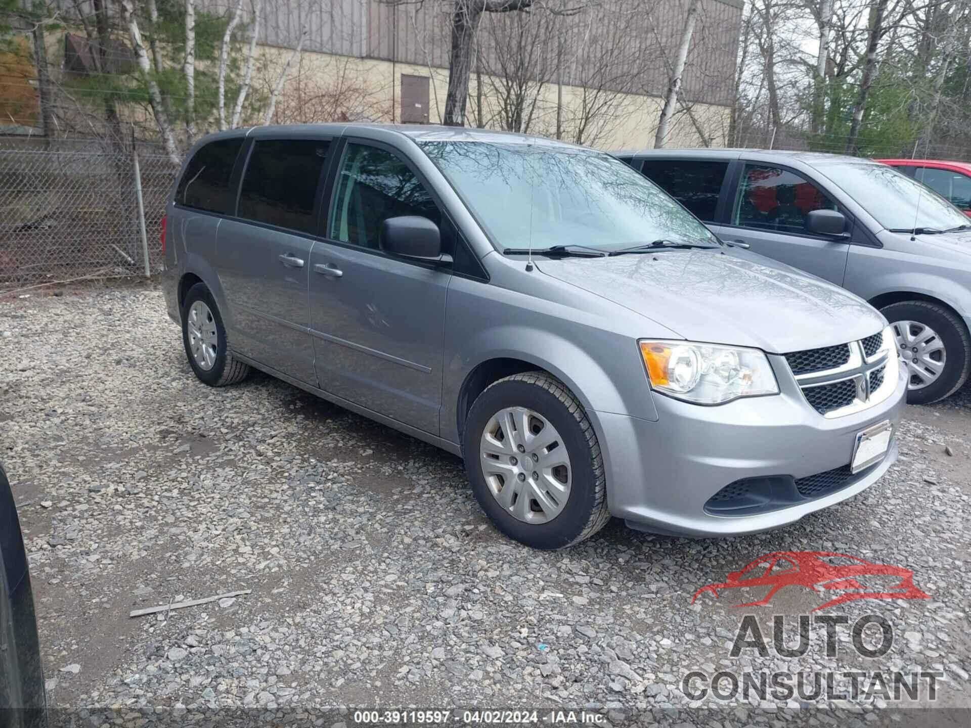 DODGE GRAND CARAVAN 2016 - 2C4RDGBG3GR123001