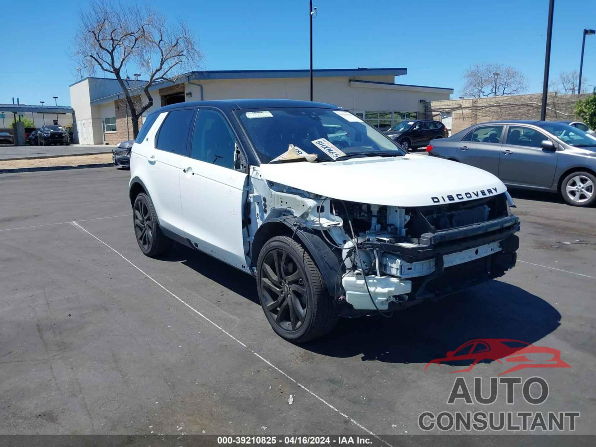 LAND ROVER DISCOVERY SPORT 2019 - SALCT2FX1KH794623