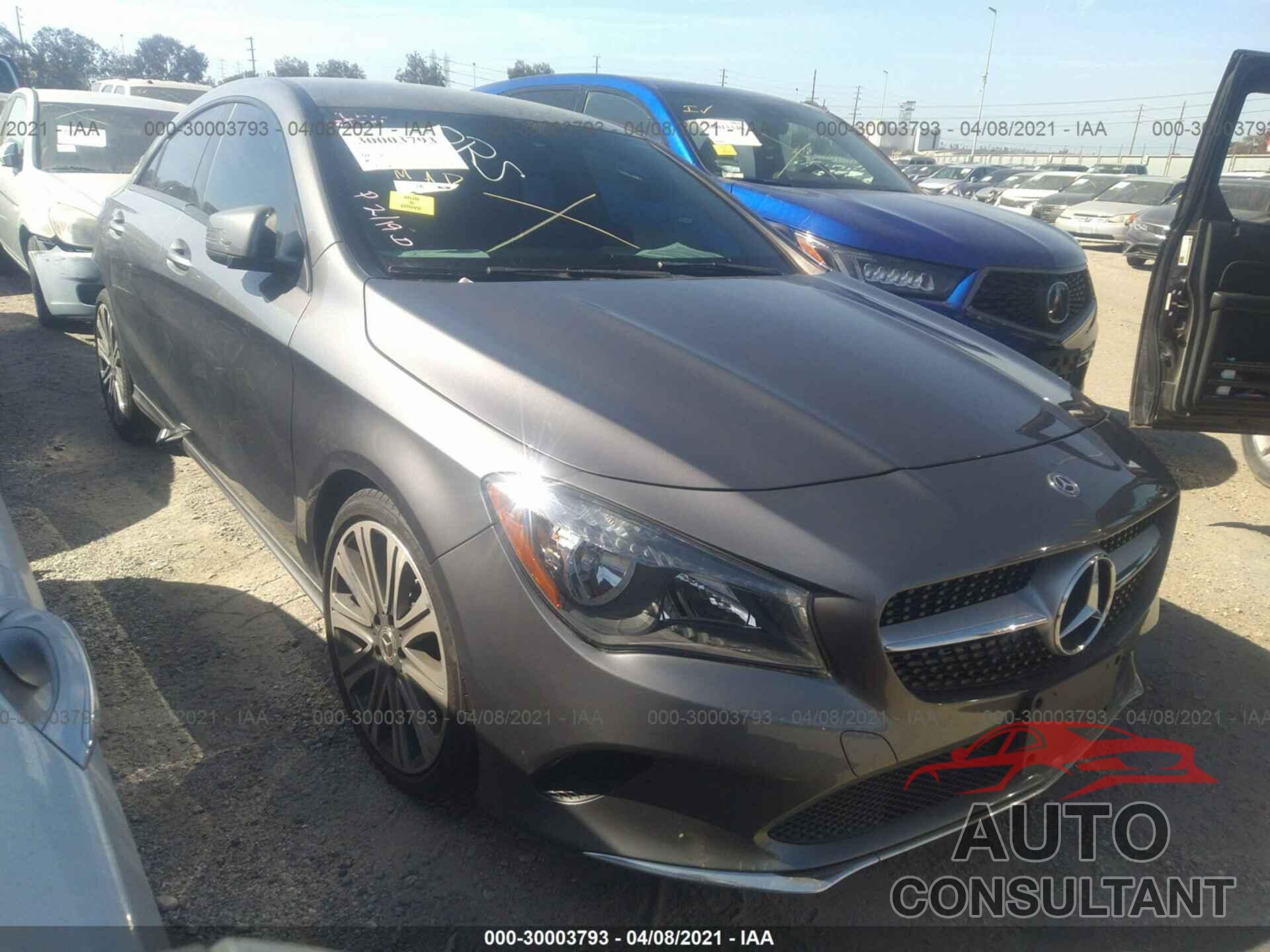 MERCEDES-BENZ CLA 2018 - WDDSJ4EB9JN647269