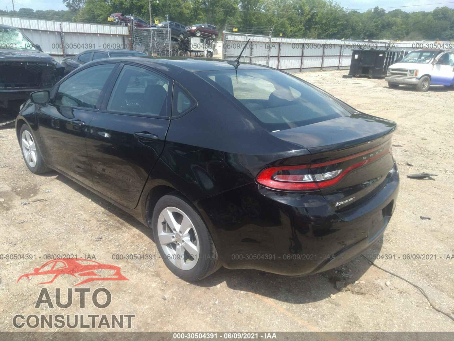 DODGE DART 2016 - 1C3CDFBB8GD727820