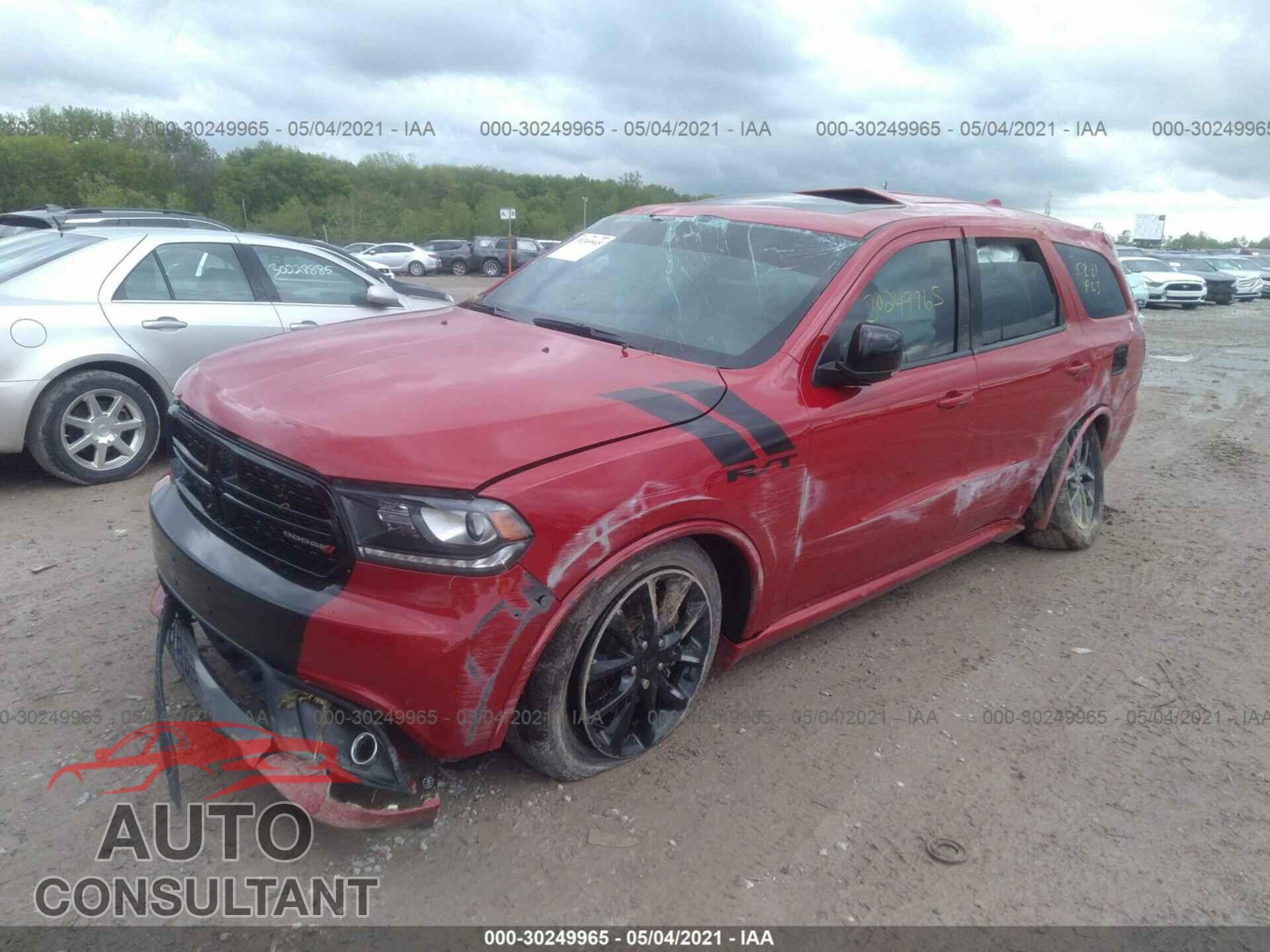 DODGE DURANGO 2017 - 1C4SDJCT2HC950878