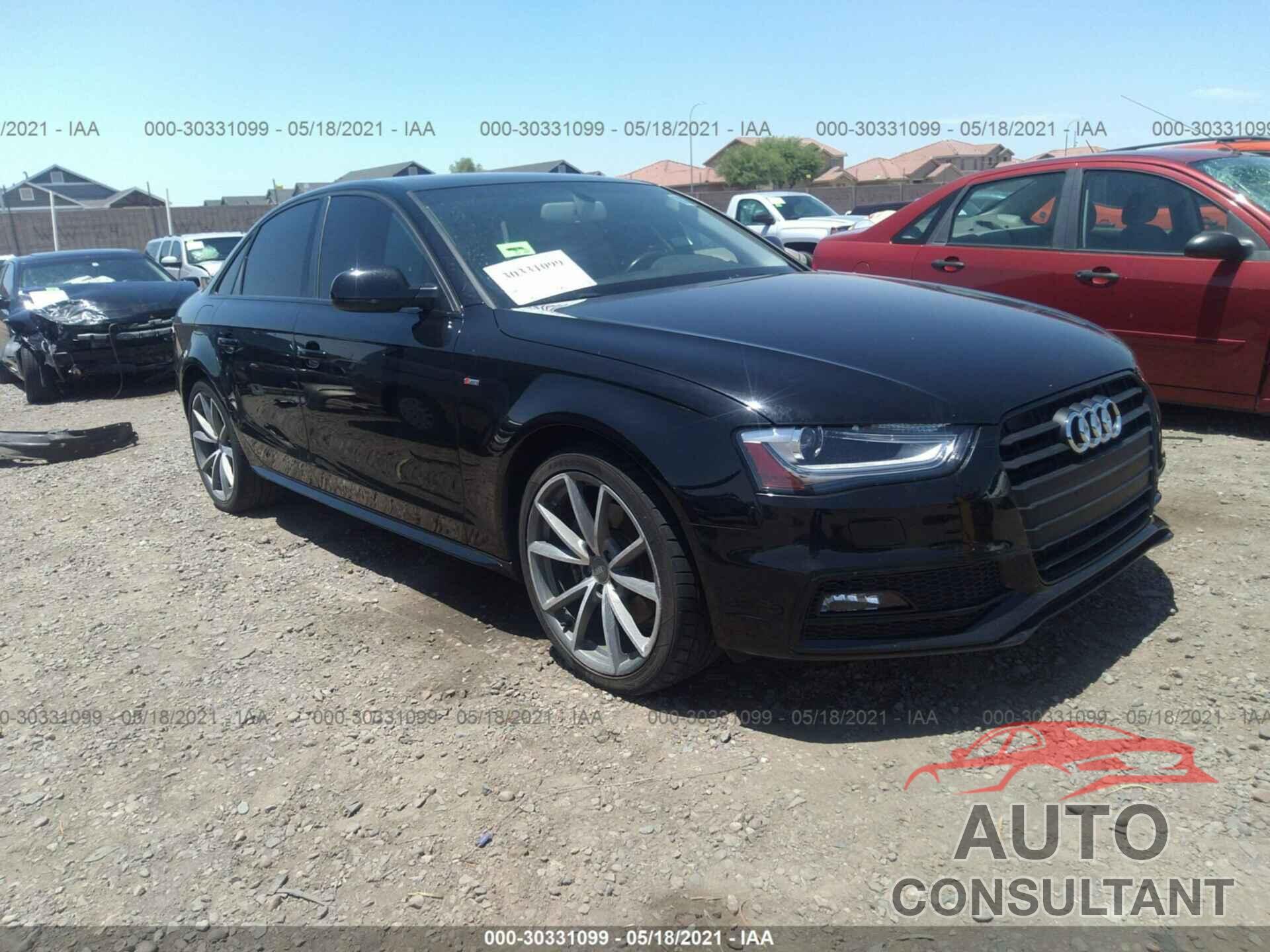 AUDI A4 2016 - WAUAFAFL7GN016488