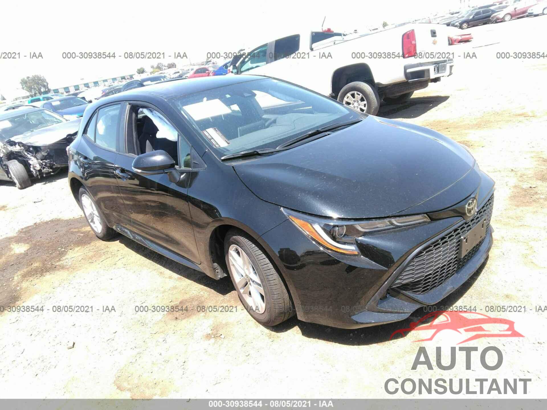 TOYOTA COROLLA HATCHBACK 2021 - JTND4MBEXM3136576