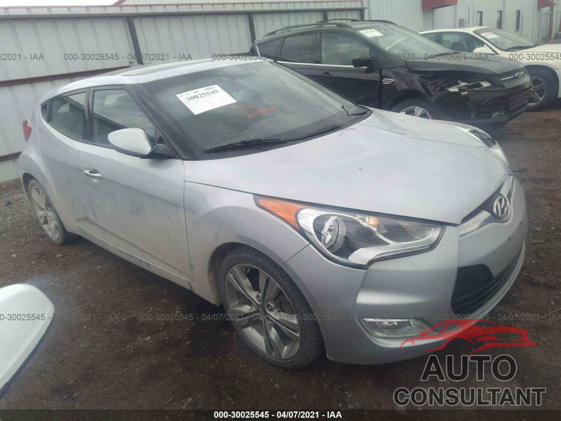 HYUNDAI VELOSTER 2017 - KMHTC6AD6HU319606