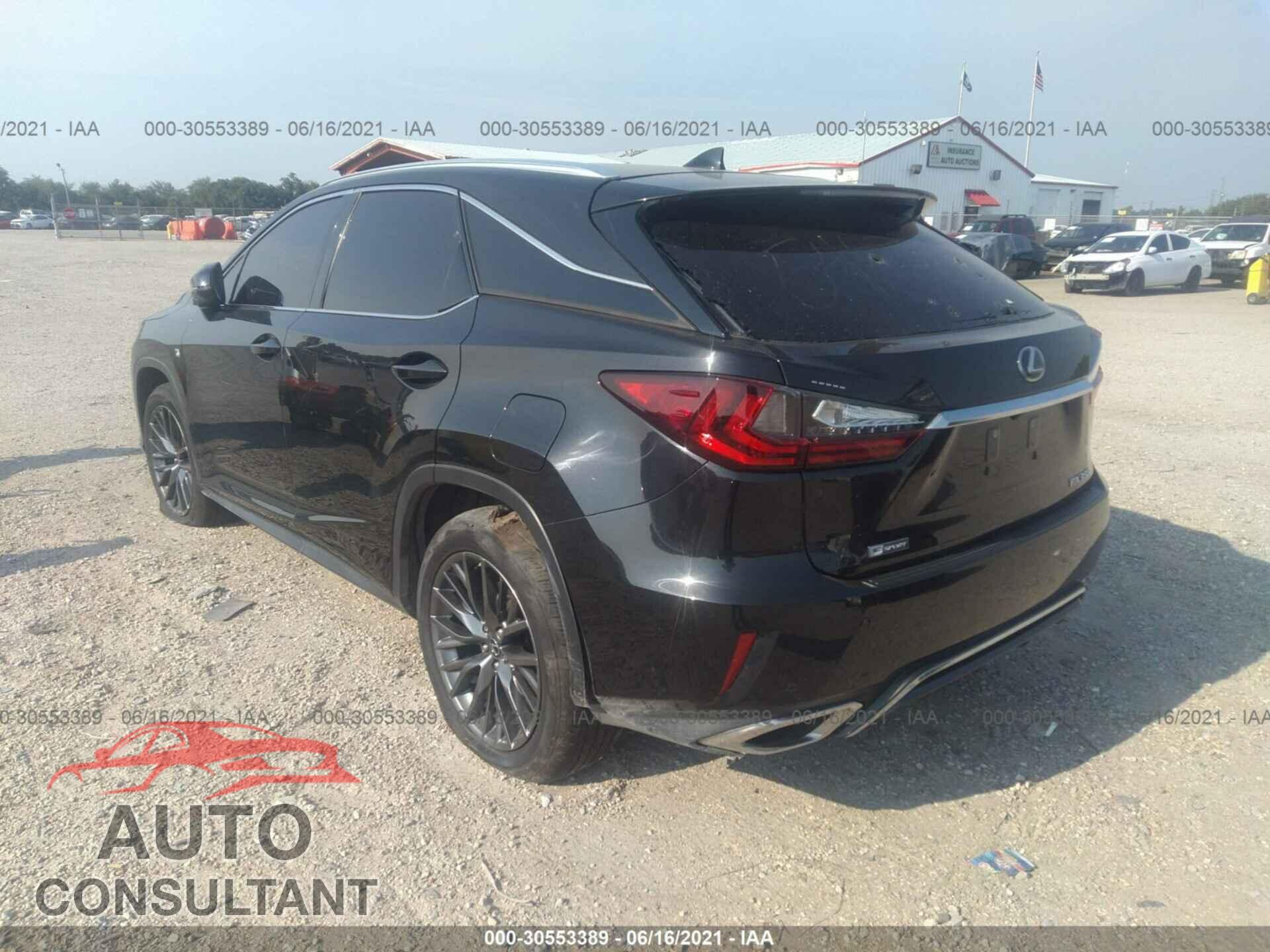 LEXUS RX 2017 - 2T2BZMCA8HC129207