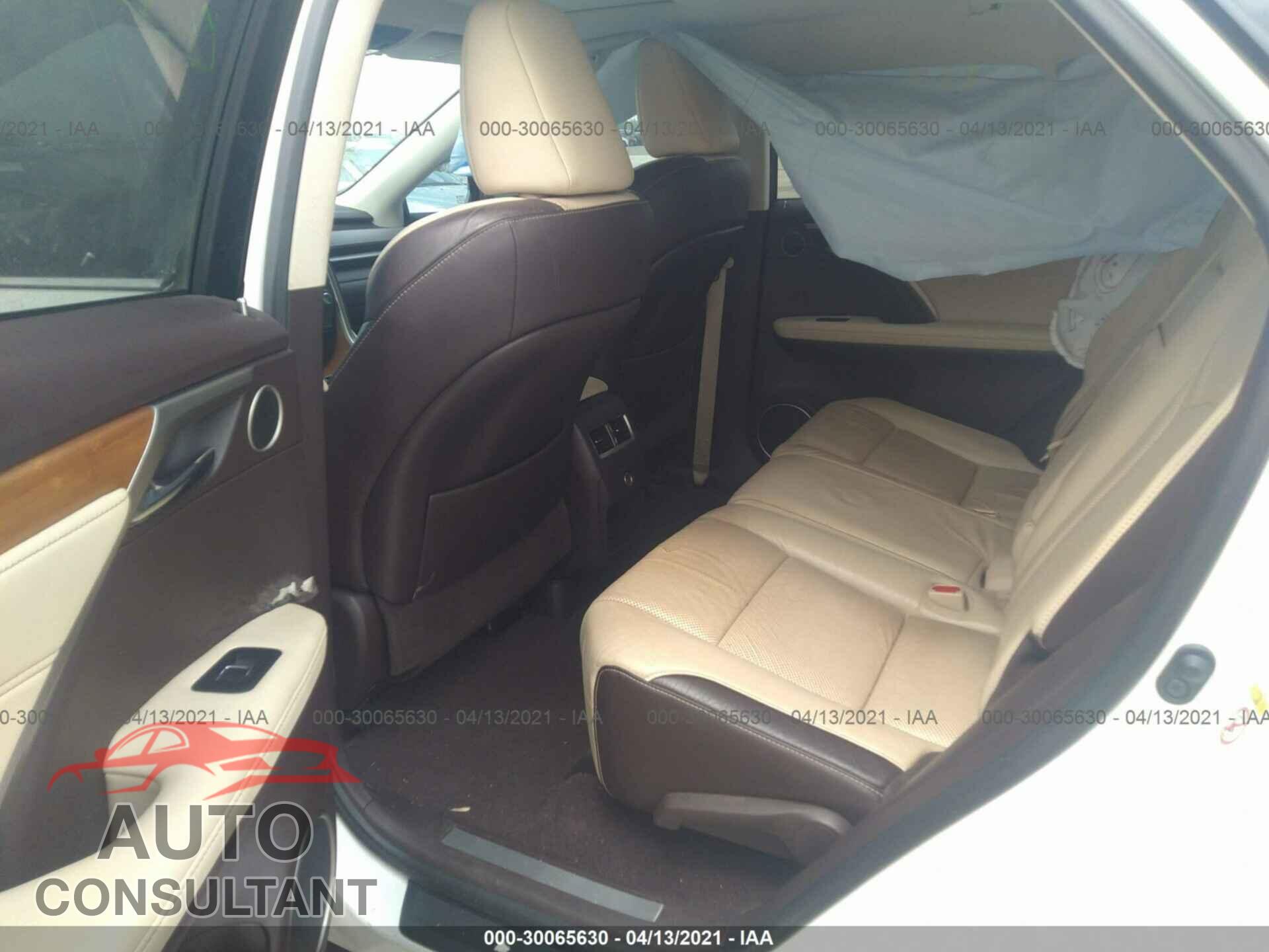 LEXUS RX 2017 - 2T2ZZMCA8HC043782