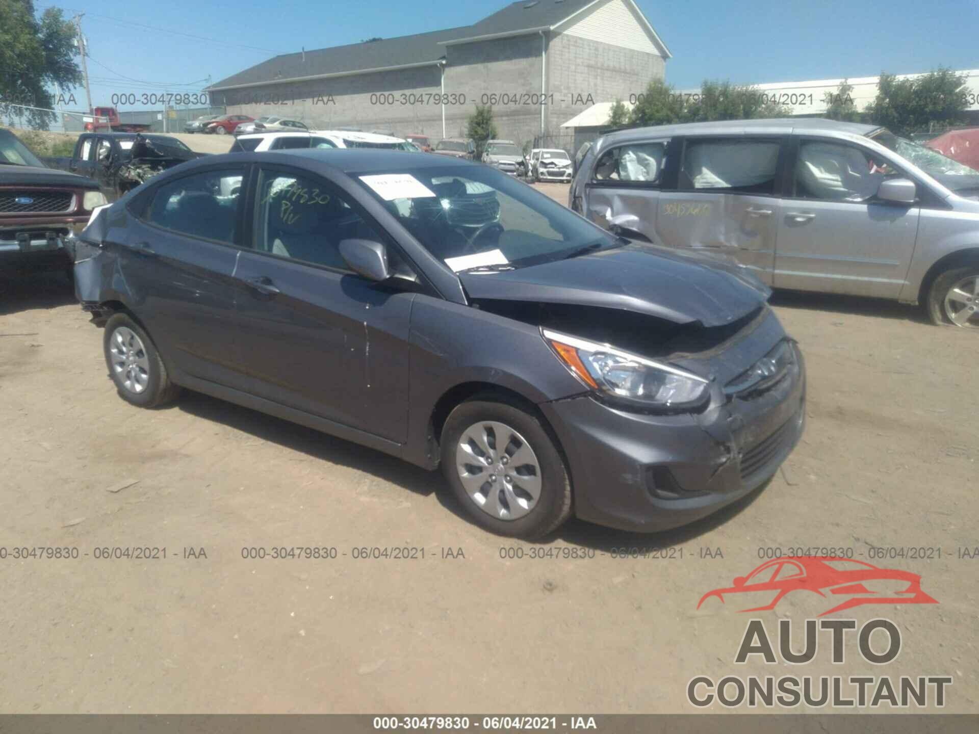 HYUNDAI ACCENT 2017 - KMHCT4AE9HU253341
