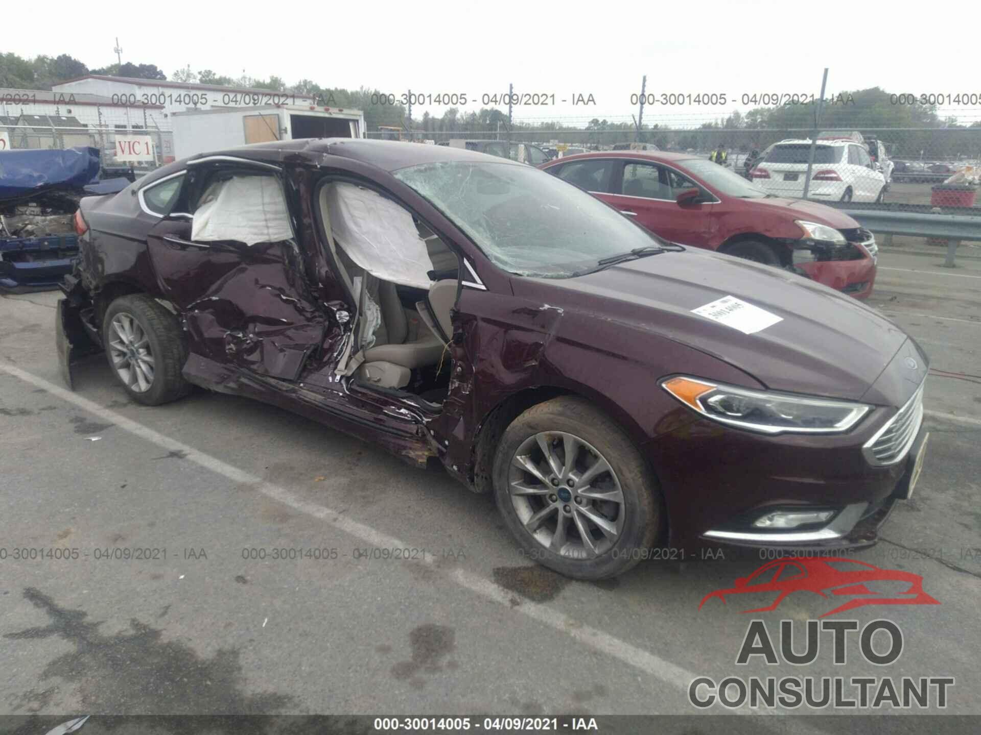 FORD FUSION ENERGI 2017 - 3FA6P0PU7HR320108