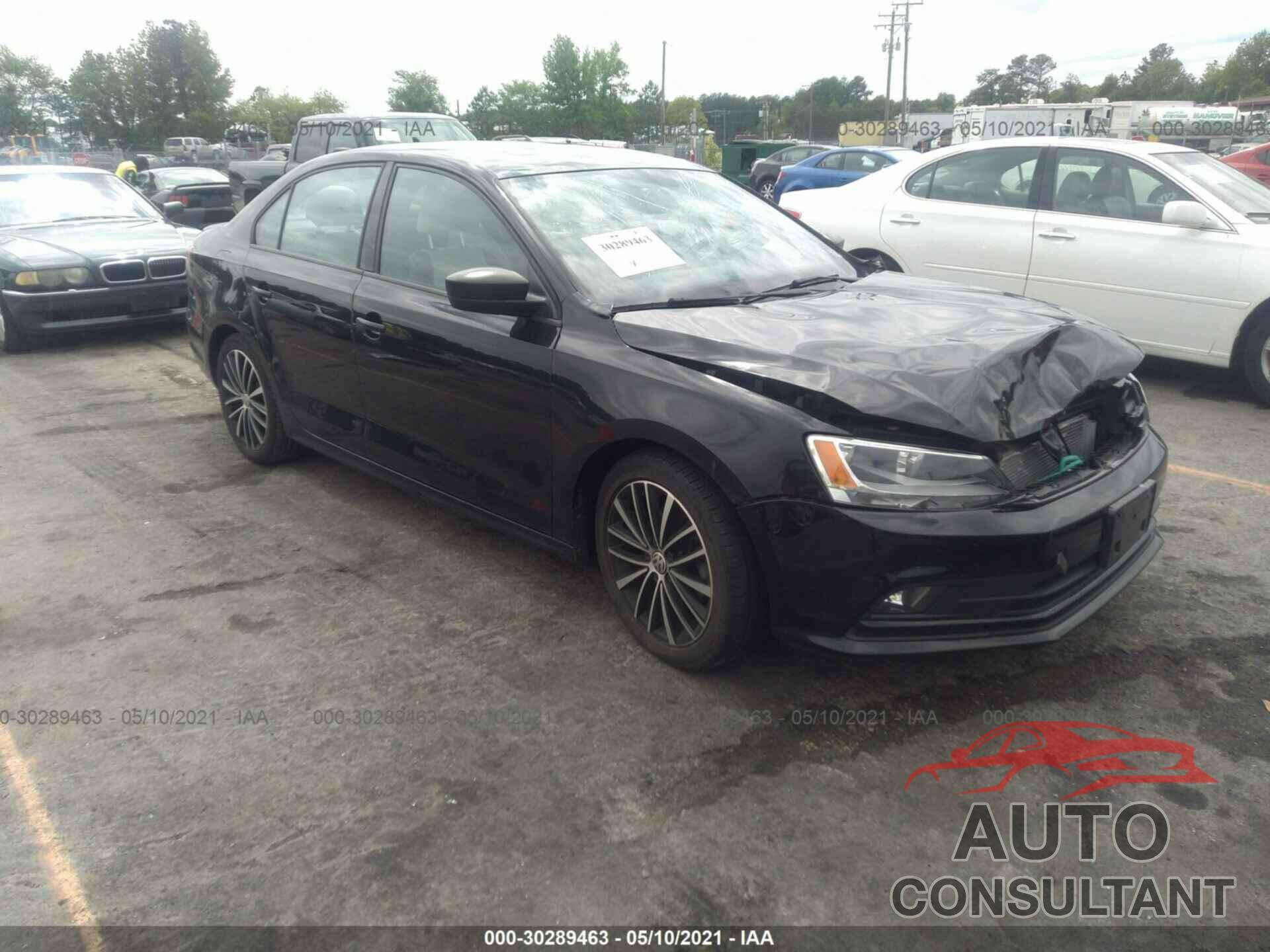 VOLKSWAGEN JETTA SEDAN 2016 - 3VWD17AJ4GM295459