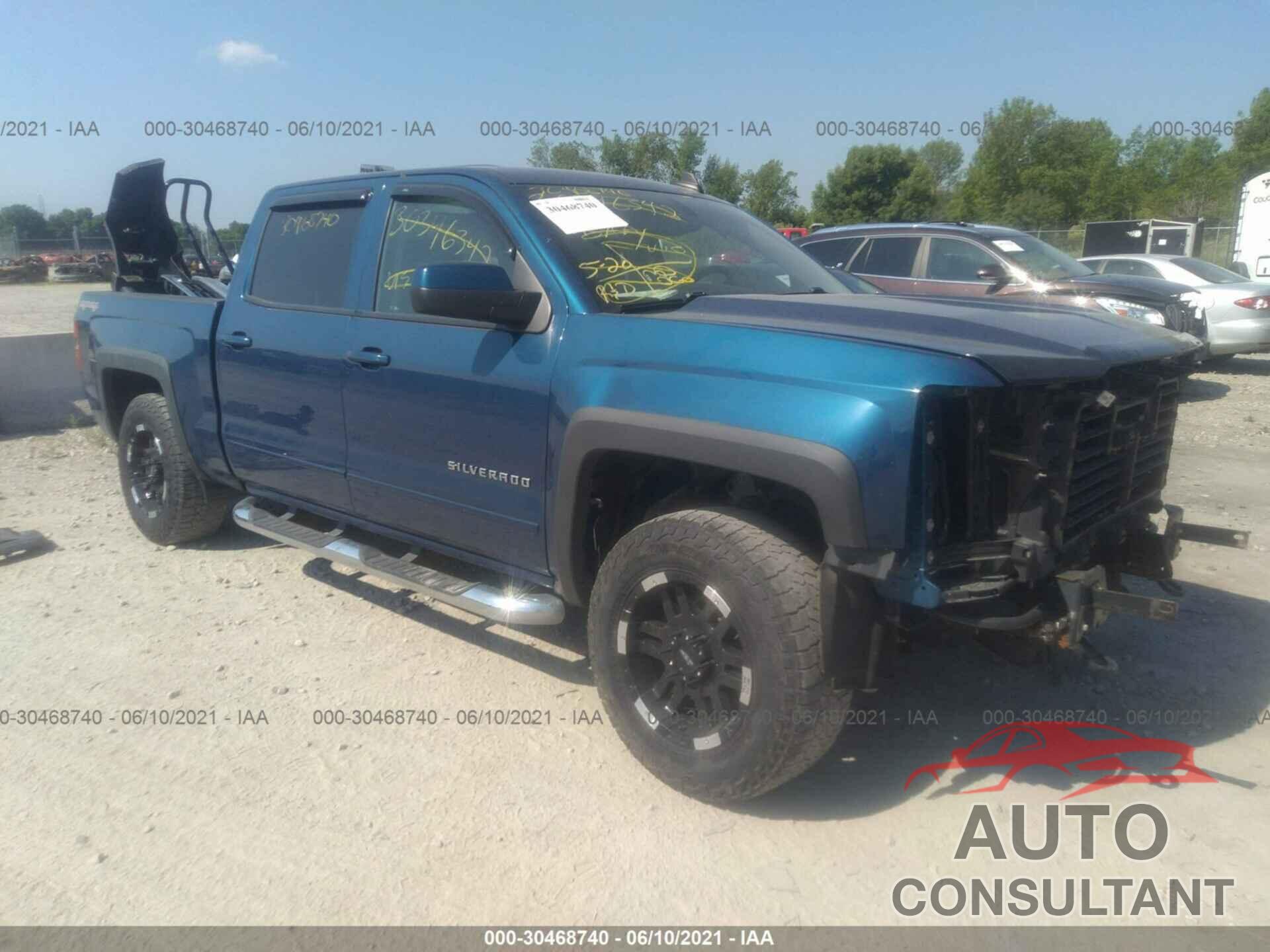 CHEVROLET SILVERADO 1500 2017 - 3GCUKREC9HG469212