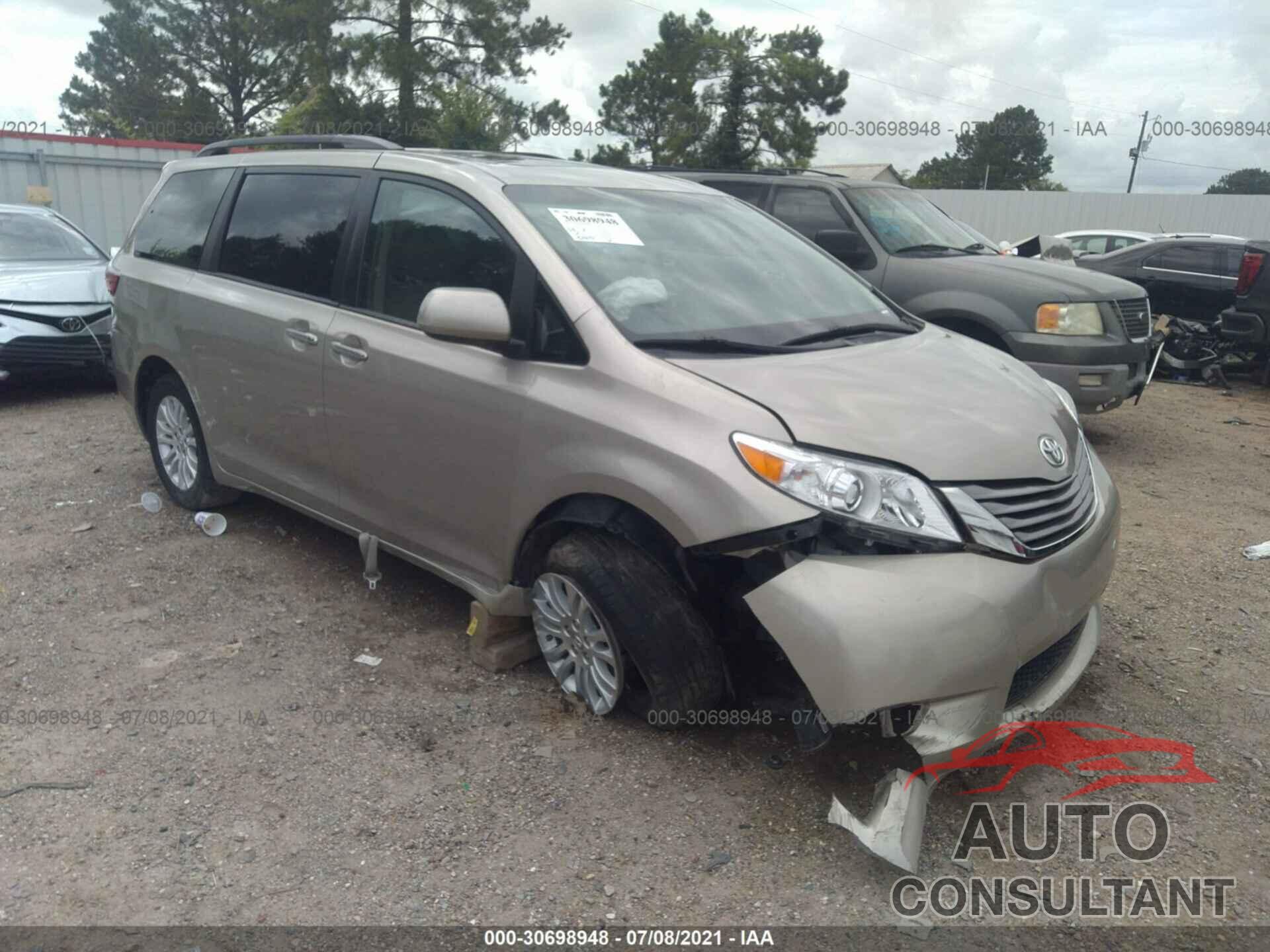 TOYOTA SIENNA 2017 - 5TDYZ3DC7HS778769