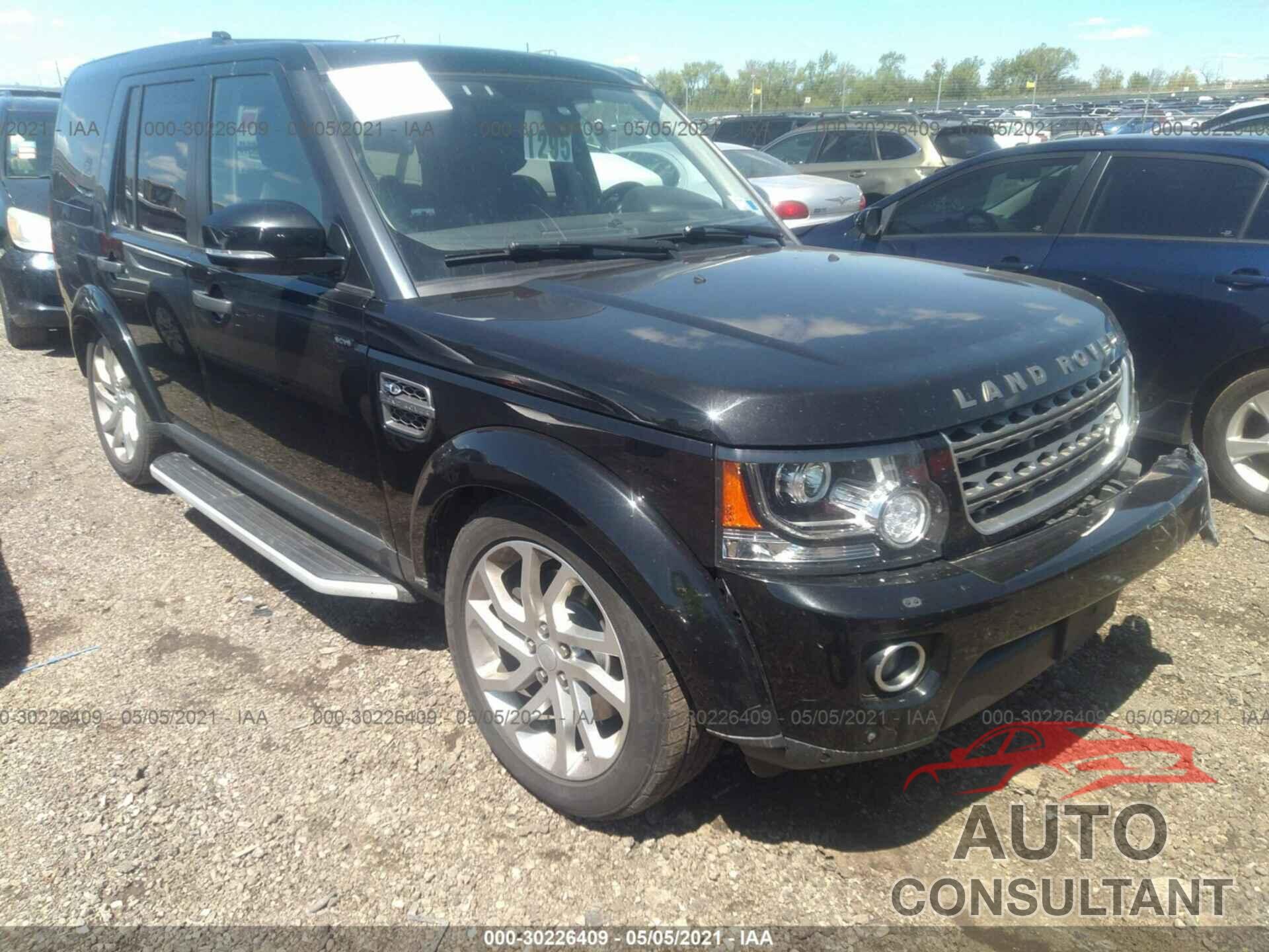 LAND ROVER LR4 2016 - SALAG2V64GA818319