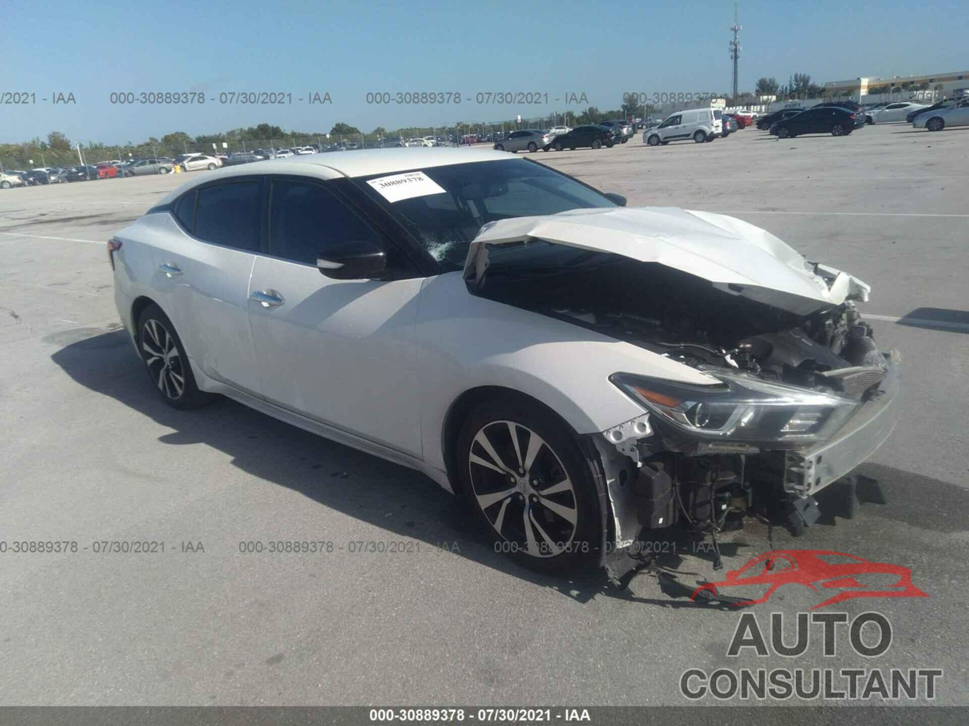 NISSAN MAXIMA 2018 - 1N4AA6AP3JC369859