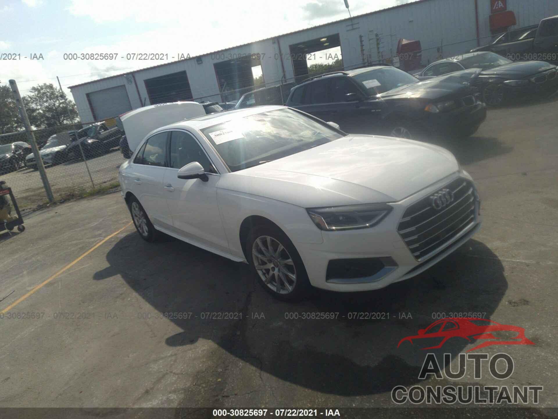 AUDI A4 2020 - WAUGMAF44LA042346