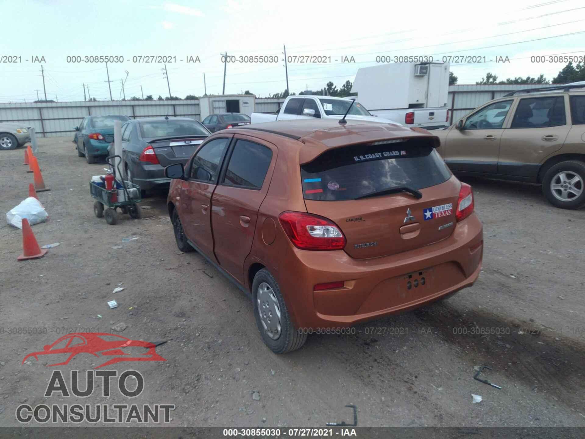 MITSUBISHI MIRAGE 2017 - ML32A3HJ3HH010848