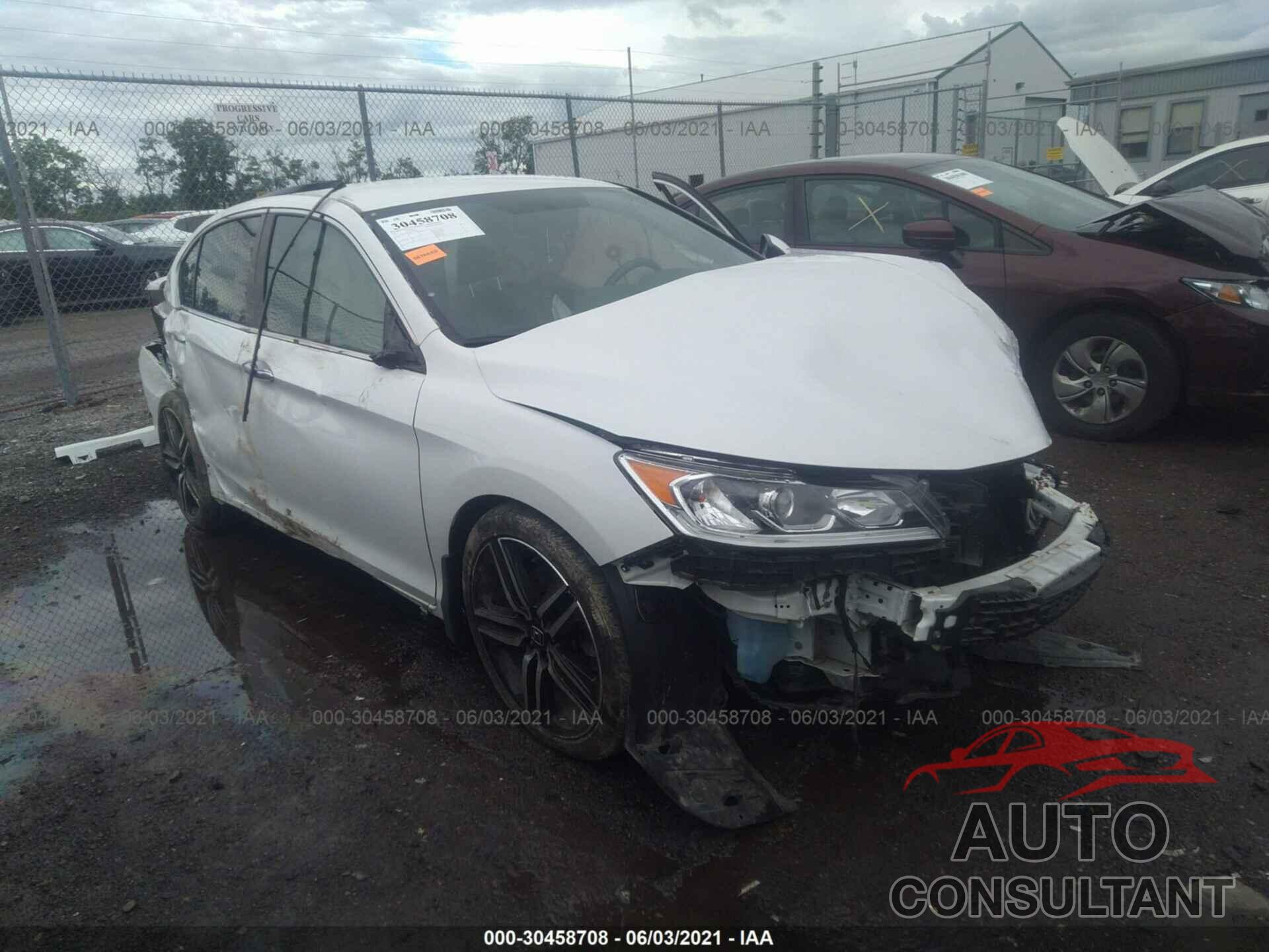 HONDA ACCORD SEDAN 2017 - 1HGCR2F50HA072227
