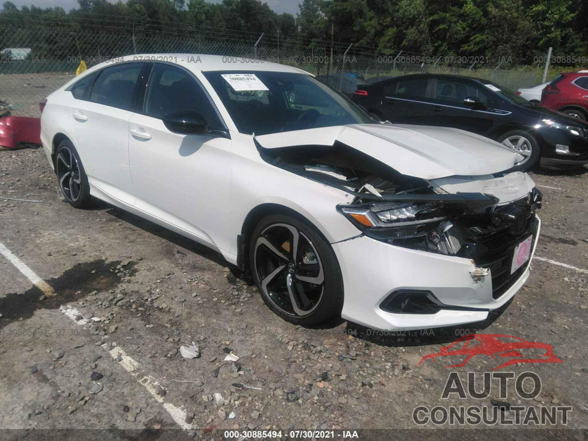 HONDA ACCORD SEDAN 2021 - 1HGCV1F36MA045533
