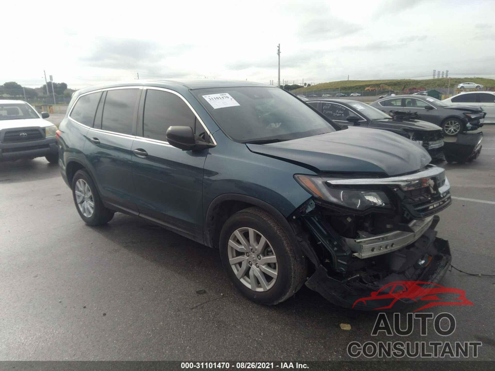 HONDA PILOT 2019 - 5FNYF5H17KB033027