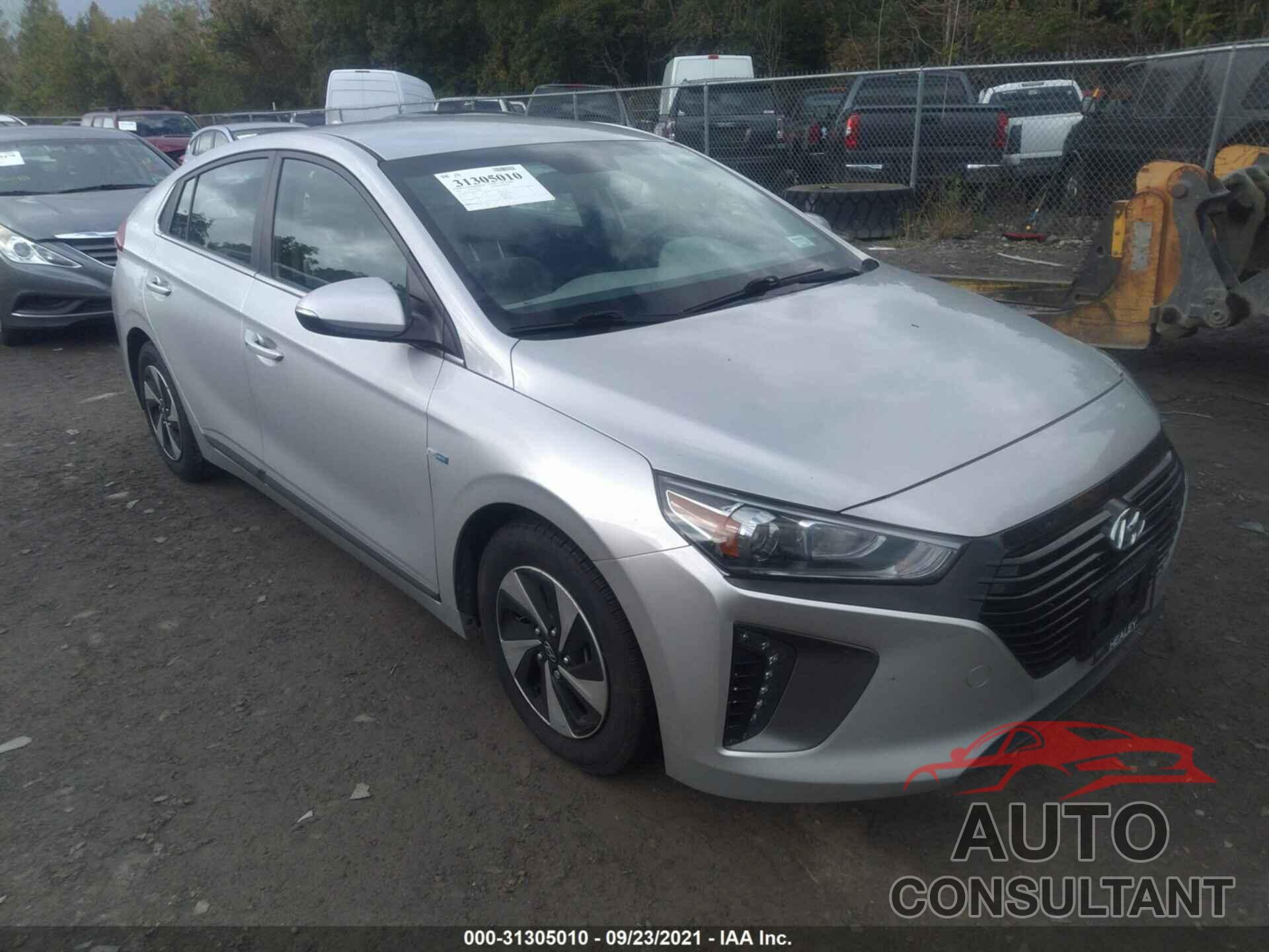 HYUNDAI IONIQ HYBRID 2018 - KMHC75LC4JU082607