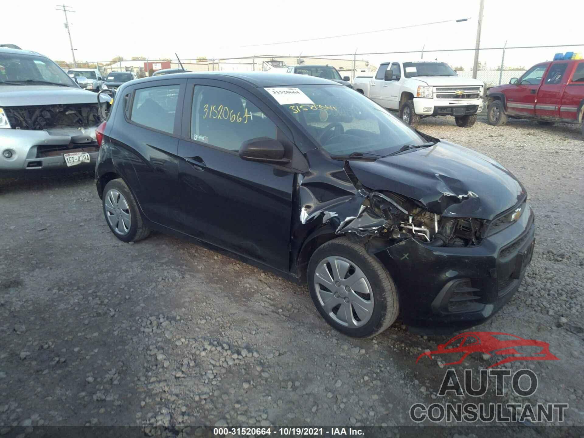 CHEVROLET SPARK 2016 - KL8CB6SA4GC579415