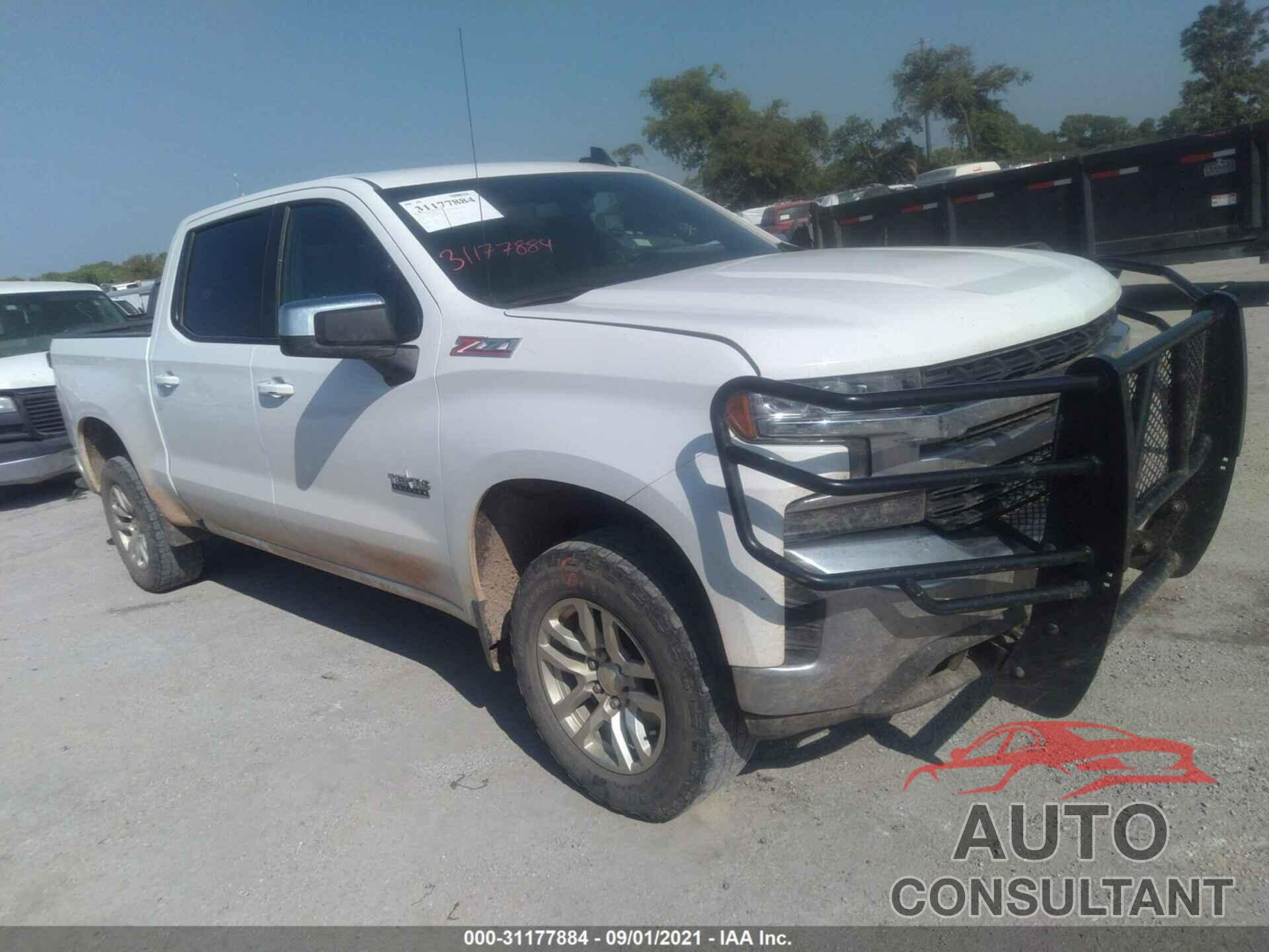 CHEVROLET SILVERADO 1500 2019 - 1GCUYDED9KZ166805