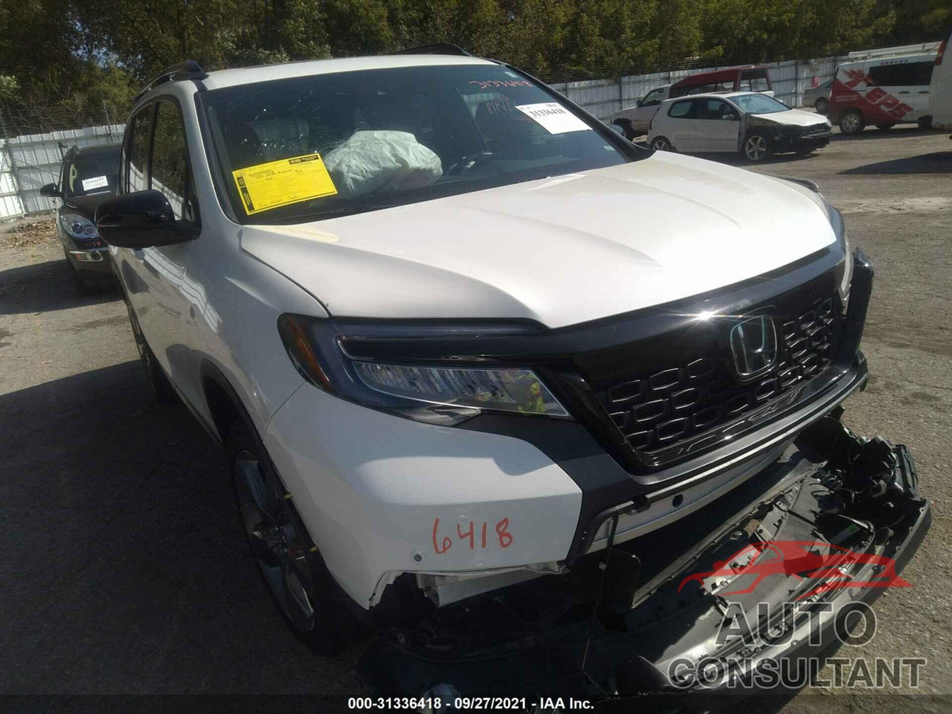 HONDA PASSPORT 2019 - 5FNYF8H91KB001455