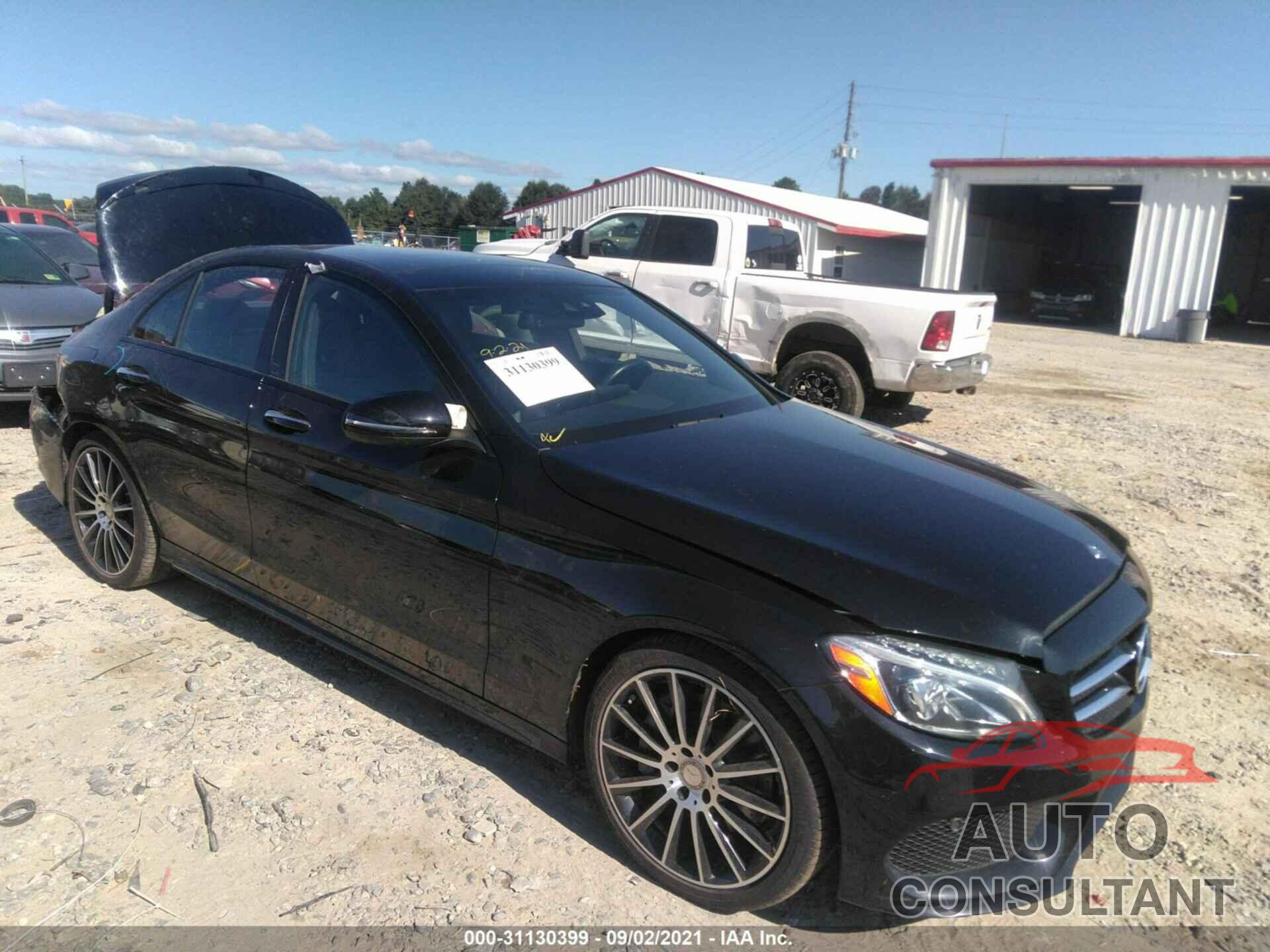MERCEDES-BENZ C-CLASS 2017 - 55SWF4JB4HU191935