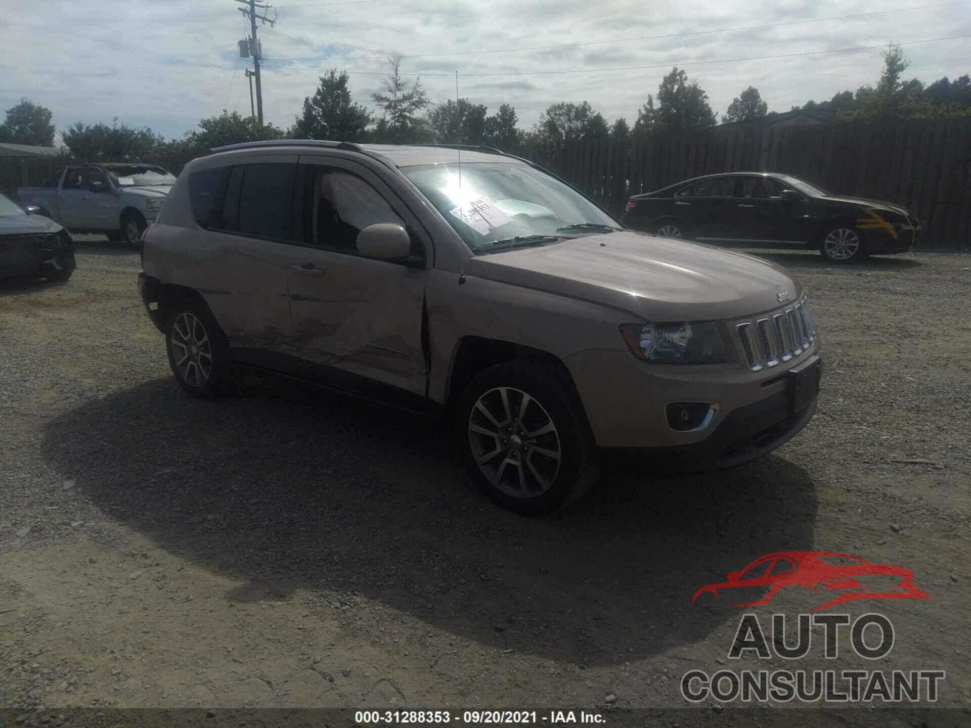 JEEP COMPASS 2017 - 1C4NJCEA3HD133040