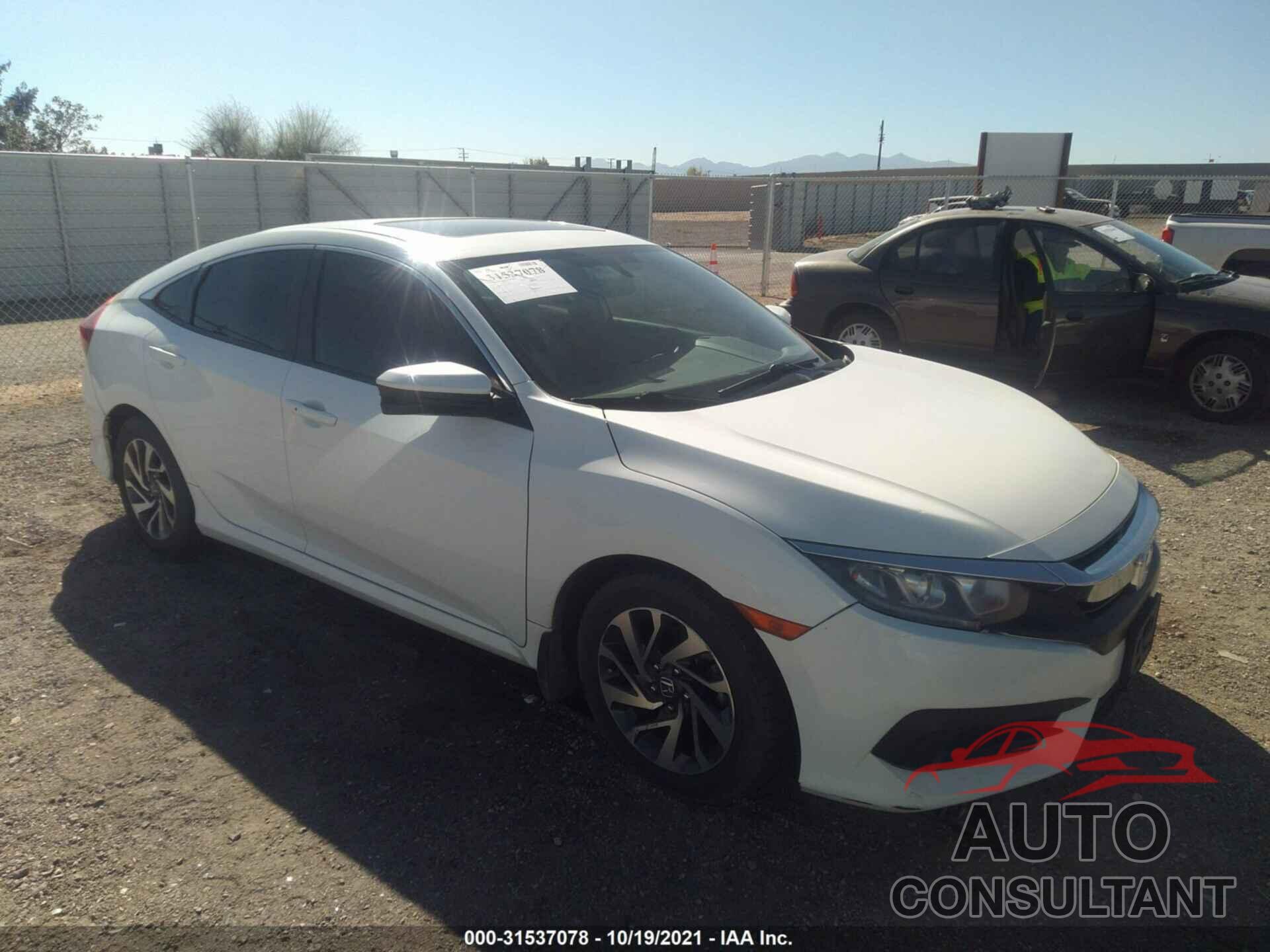 HONDA CIVIC SEDAN 2016 - 2HGFC2F70GH536942